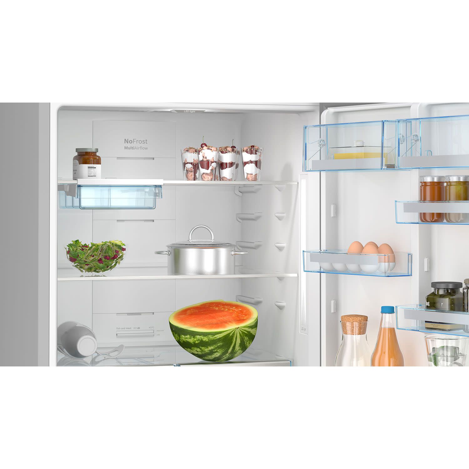Κάνε κλικ για να δεις την εικόνα 4 του Bosch KGN76AXDR Ψυγειοκαταψύκτης Brushed black steel antifinger