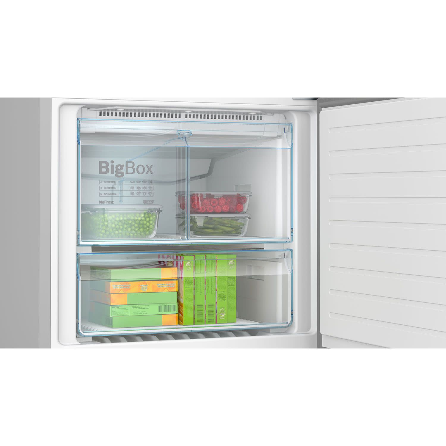 Κάνε κλικ για να δεις την εικόνα 6 του Bosch KGN76AXDR Ψυγειοκαταψύκτης Brushed black steel antifinger