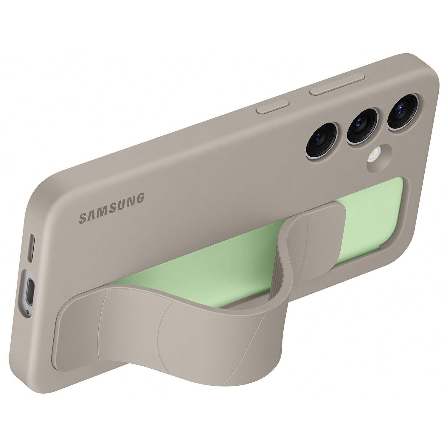 Εικόνα 2 του Samsung Θήκη Back Cover για Samsung Galaxy S24 Σιλικόνης με Grip, Taupe