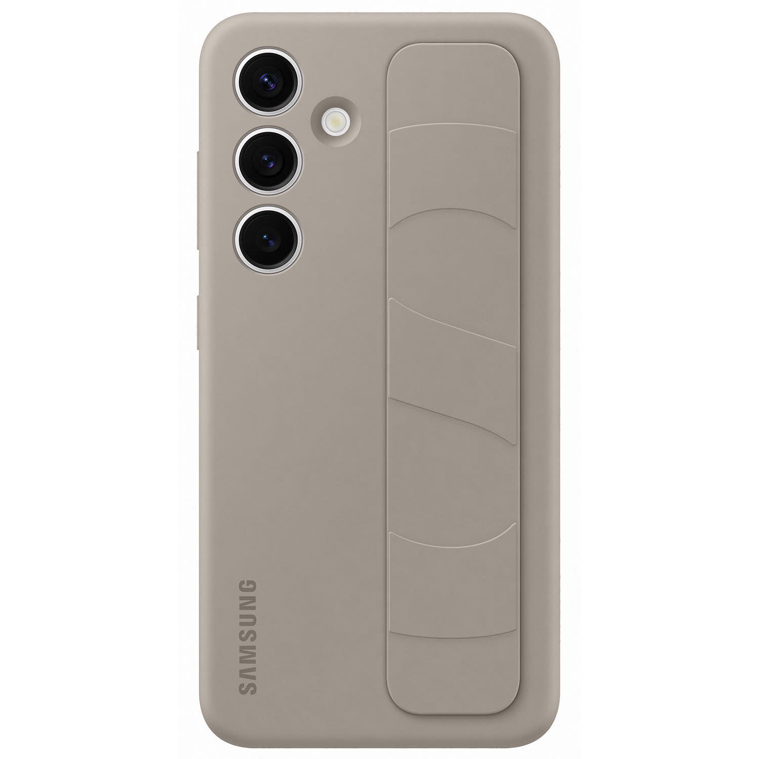 Εικόνα 3 του Samsung Θήκη Back Cover για Samsung Galaxy S24 Σιλικόνης με Grip, Taupe