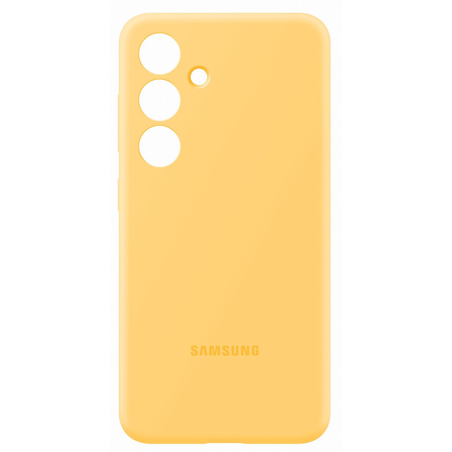 Κάνε κλικ για να δεις την εικόνα 3 του Samsung Θήκη Back Cover για Samsung Galaxy S24 Σιλικόνης, Κίτρινη
