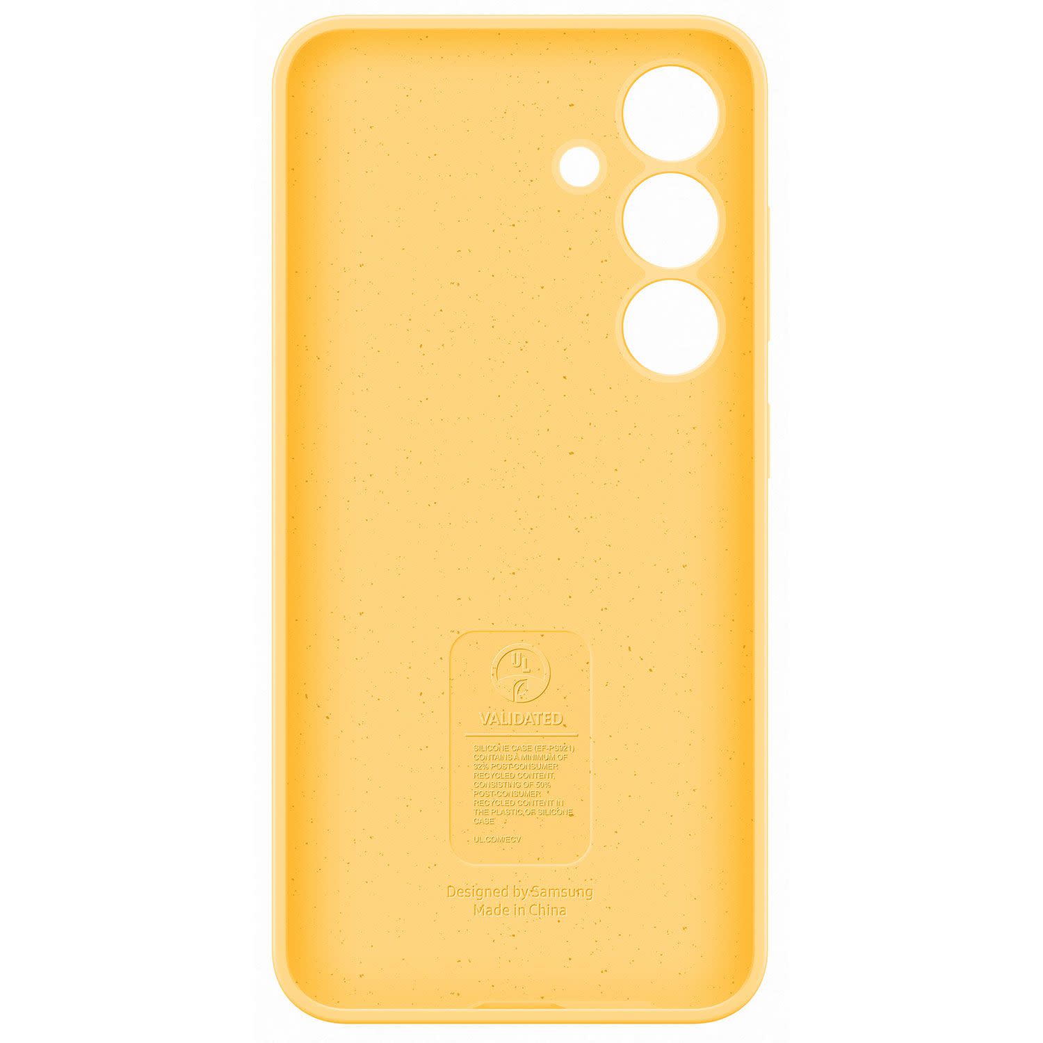 Κάνε κλικ για να δεις την εικόνα 4 του Samsung Θήκη Back Cover για Samsung Galaxy S24 Σιλικόνης, Κίτρινη