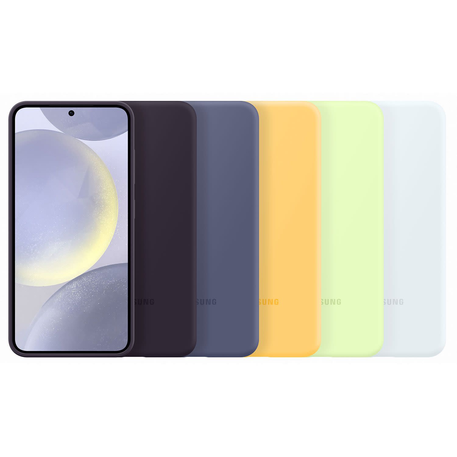 Κάνε κλικ για να δεις την εικόνα 6 του Samsung Θήκη Back Cover για Samsung Galaxy S24 Σιλικόνης, Κίτρινη