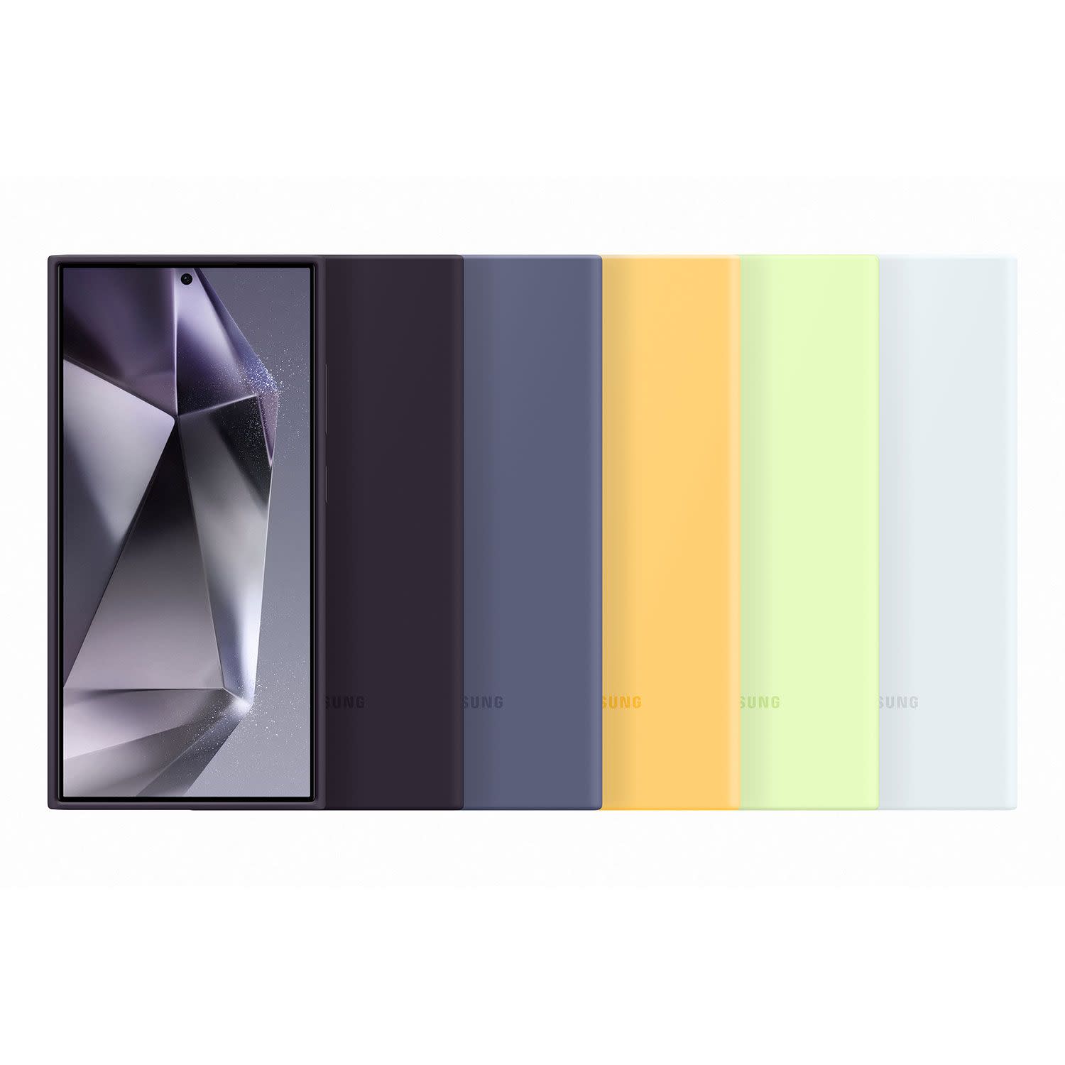 Εικόνα 6 του Samsung Θήκη Back Cover για Samsung Galaxy S24 Ultra Σιλικόνης, Λευκή