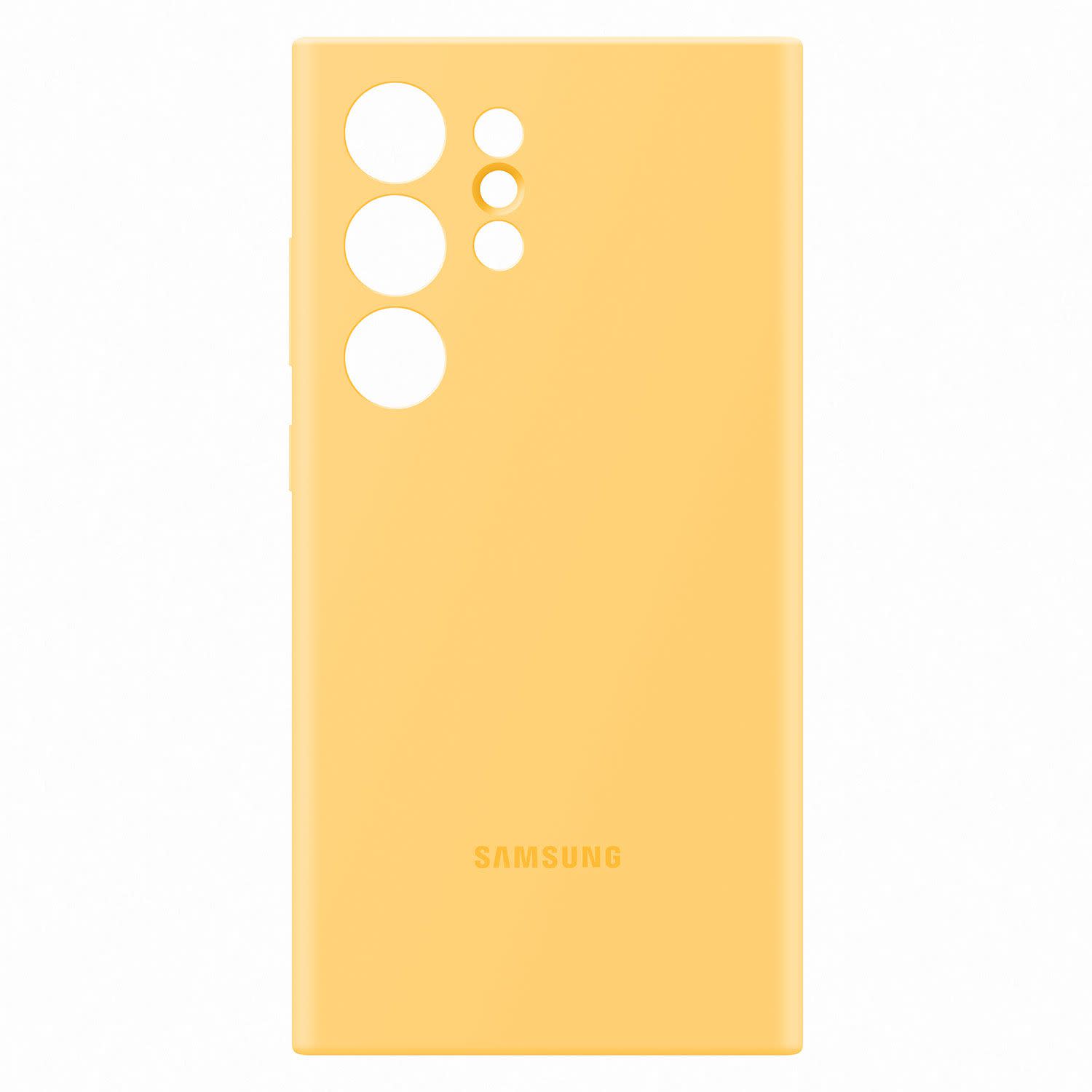 Εικόνα 3 του Samsung Θήκη Back Cover για Samsung Galaxy S24 Ultra Σιλικόνης, Κίτρινη