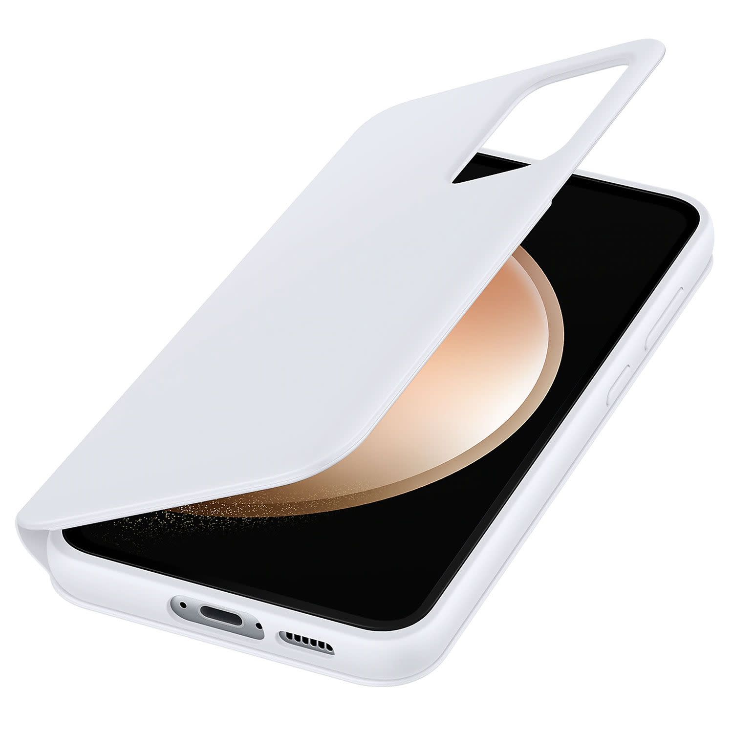 Εικόνα 2 του Samsung Θήκη View Cover για Samsung Galaxy S23 FE Σιλικόνης, Λευκή