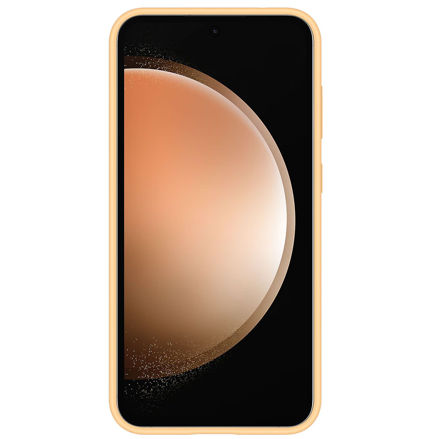 Εικόνα 3 του Samsung Θήκη Back Cover για Samsung Galaxy S23 FE Σιλικόνης, Apricot