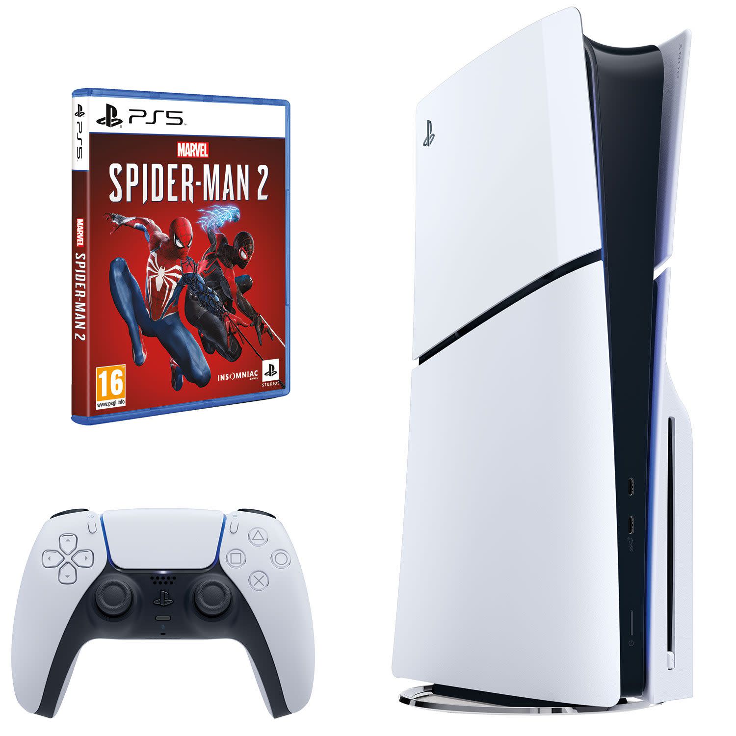 Sony PlayStation 5 Slim + Marvel's Spider-Man 2