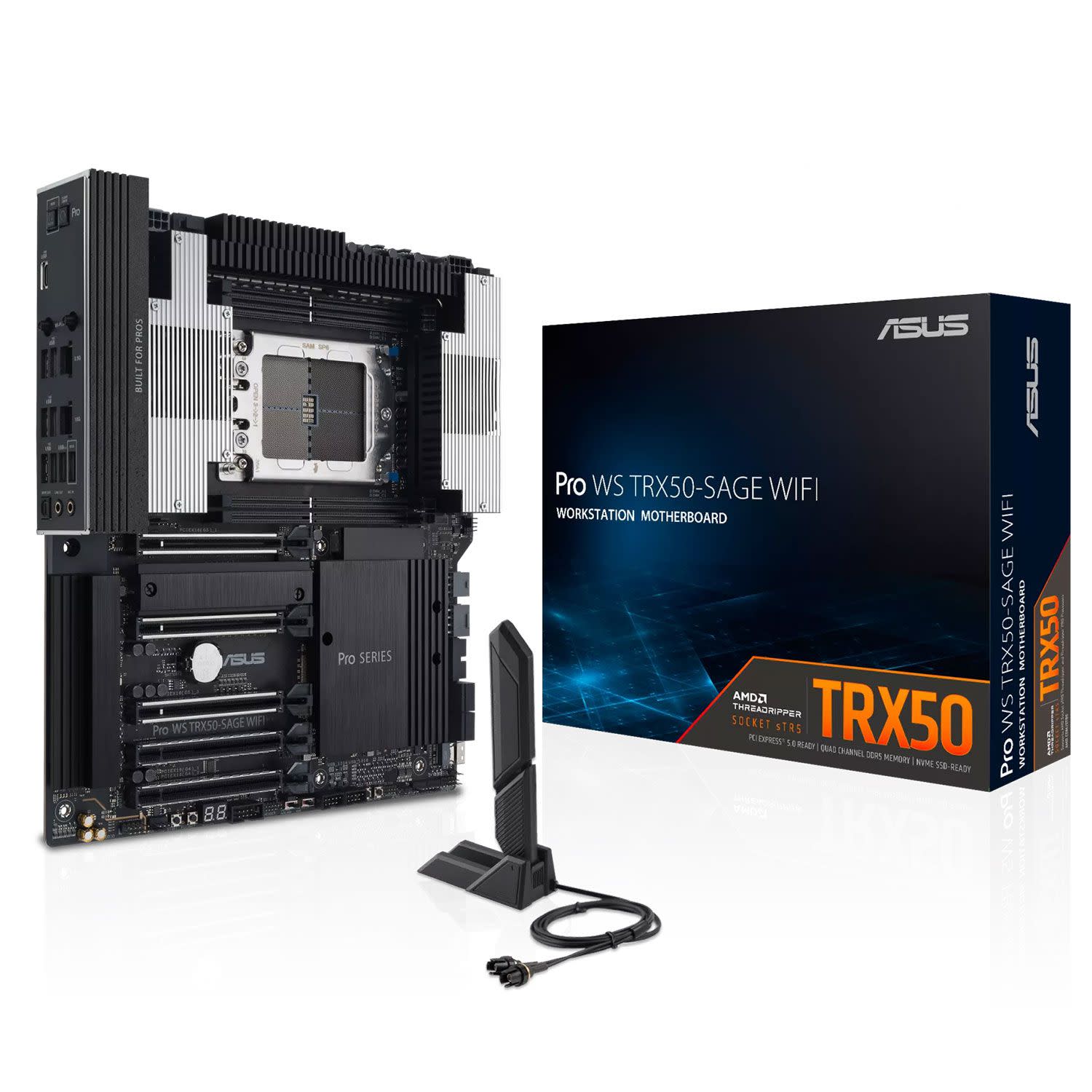 Εικόνα 1 του Asus Motherboard TRX50-SAGE Pro WS WIFI (TRX50/sTR5/DDR5)