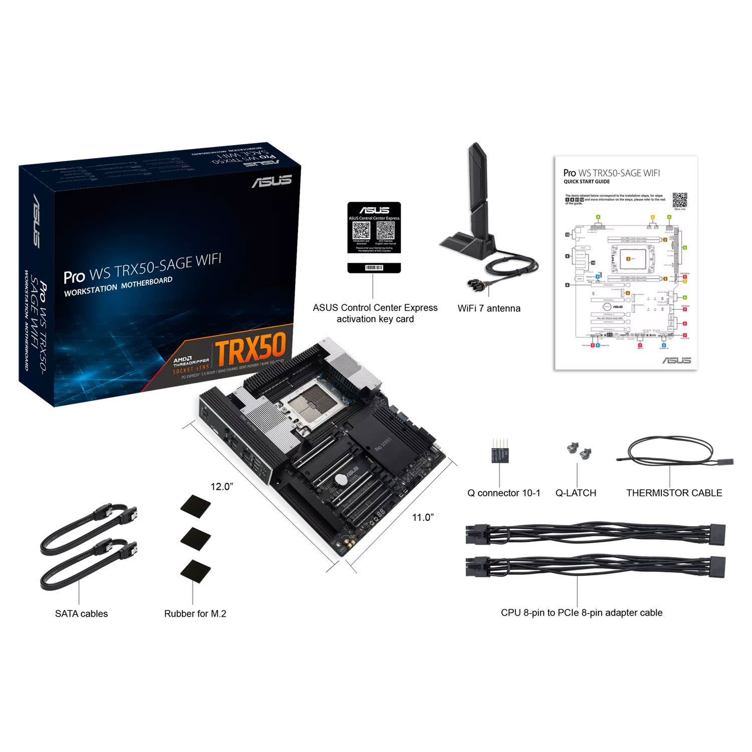 Εικόνα 6 του Asus Motherboard TRX50-SAGE Pro WS WIFI (TRX50/sTR5/DDR5)