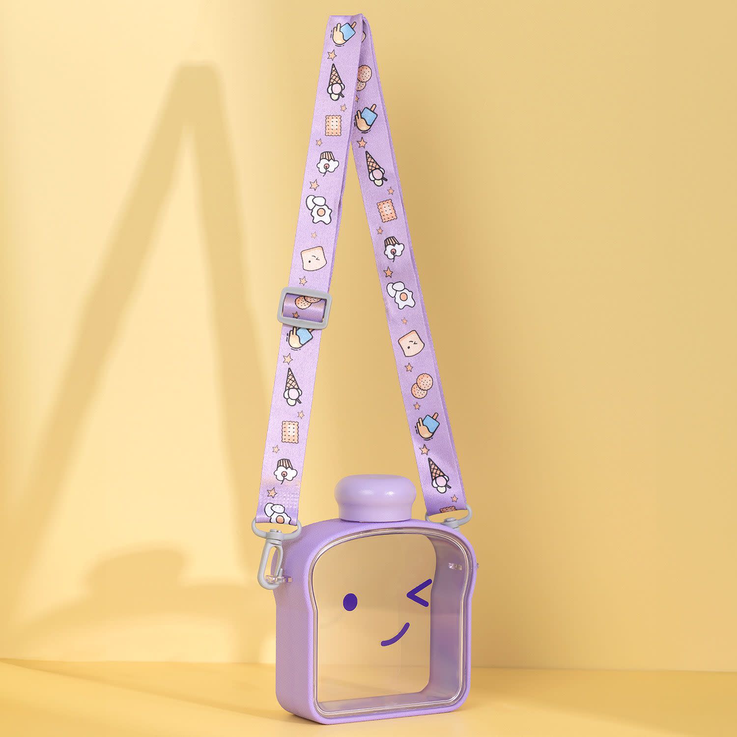 Εικόνα 2 του Sentio Πλαστικό Ποτήρι Face Shape Μωβ