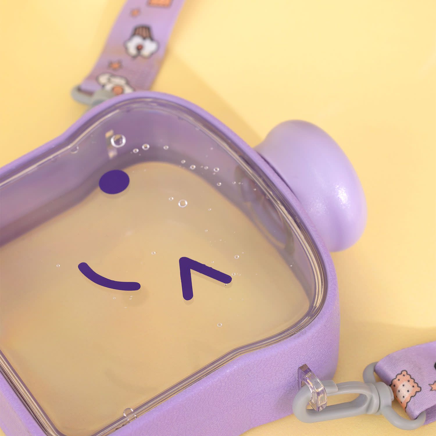 Εικόνα 3 του Sentio Πλαστικό Ποτήρι Face Shape Μωβ