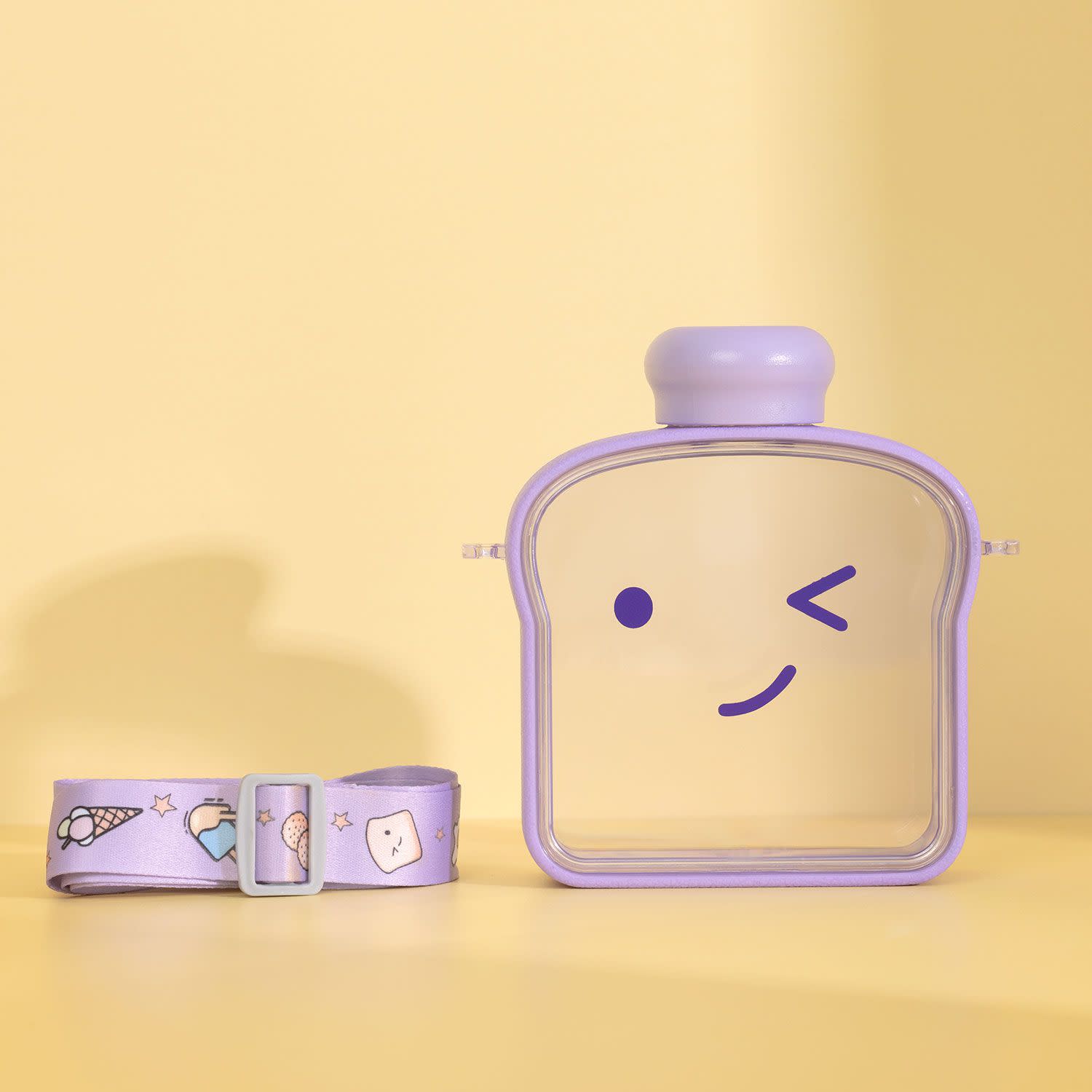 Εικόνα 4 του Sentio Πλαστικό Ποτήρι Face Shape Μωβ