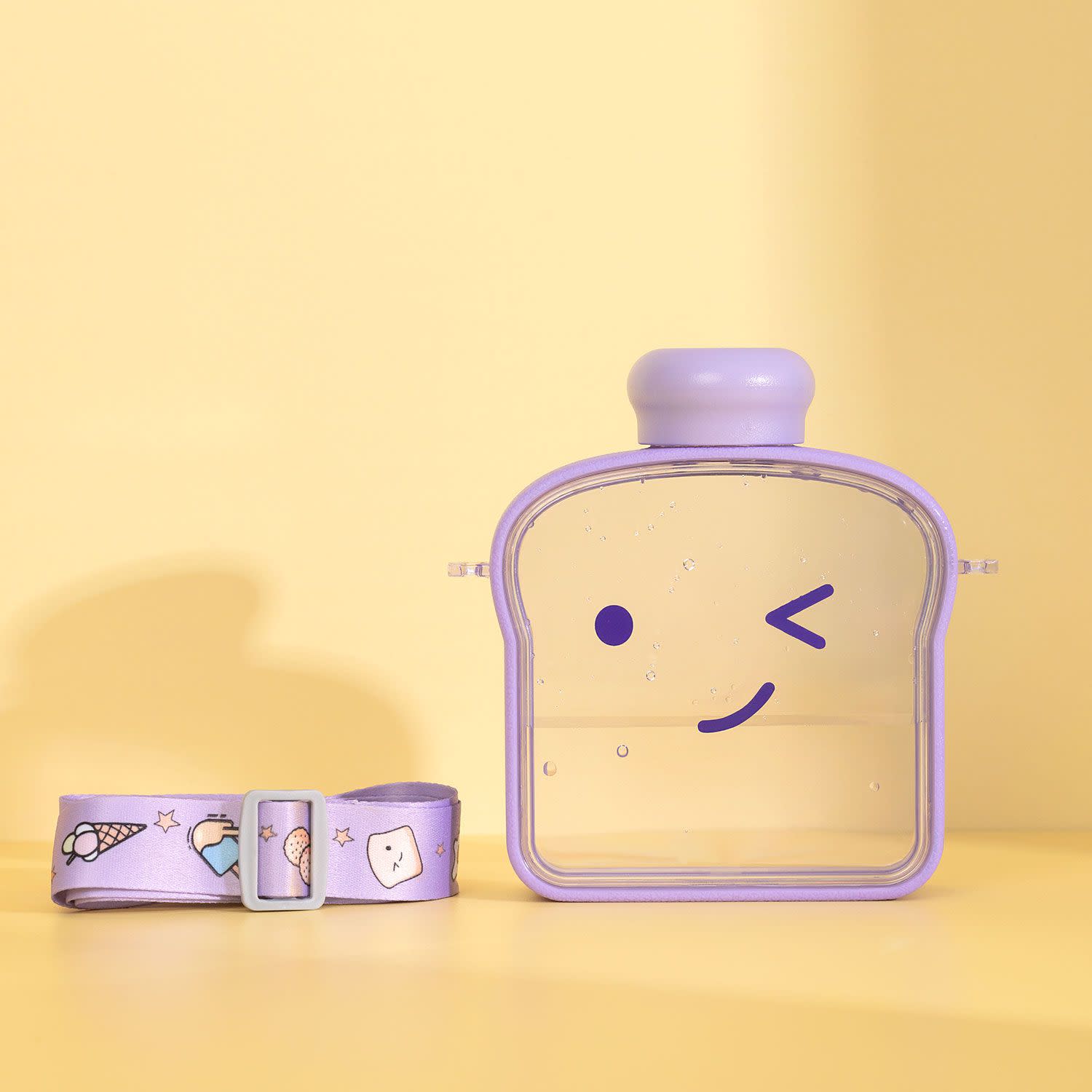 Εικόνα 5 του Sentio Πλαστικό Ποτήρι Face Shape Μωβ