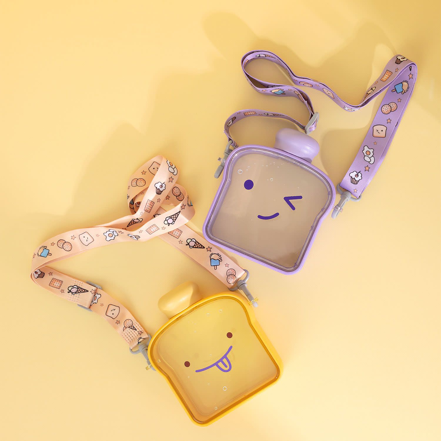 Εικόνα 6 του Sentio Πλαστικό Ποτήρι Face Shape Μωβ