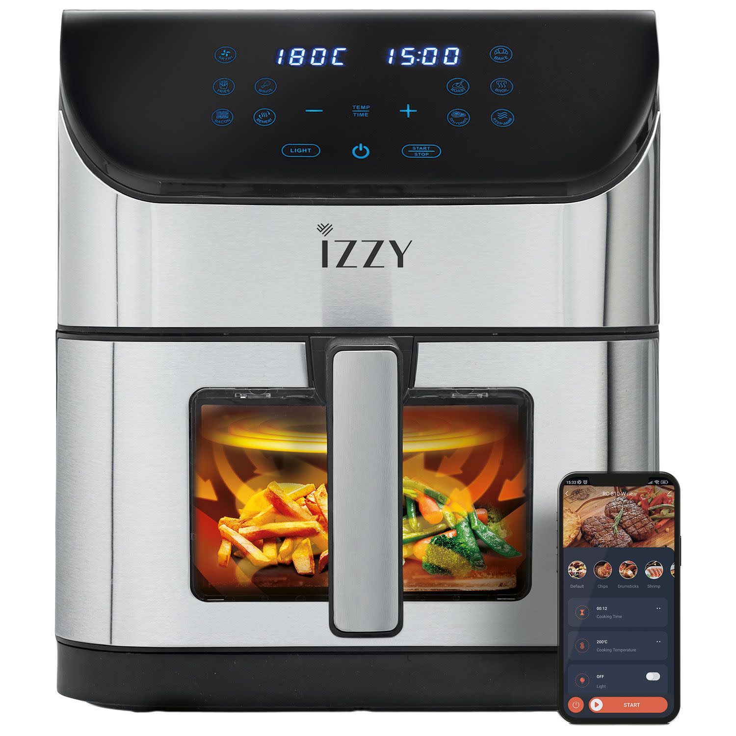 Εικόνα 1 του Izzy Φριτέζα Αέρος IZ-8229 Digital WiFi
