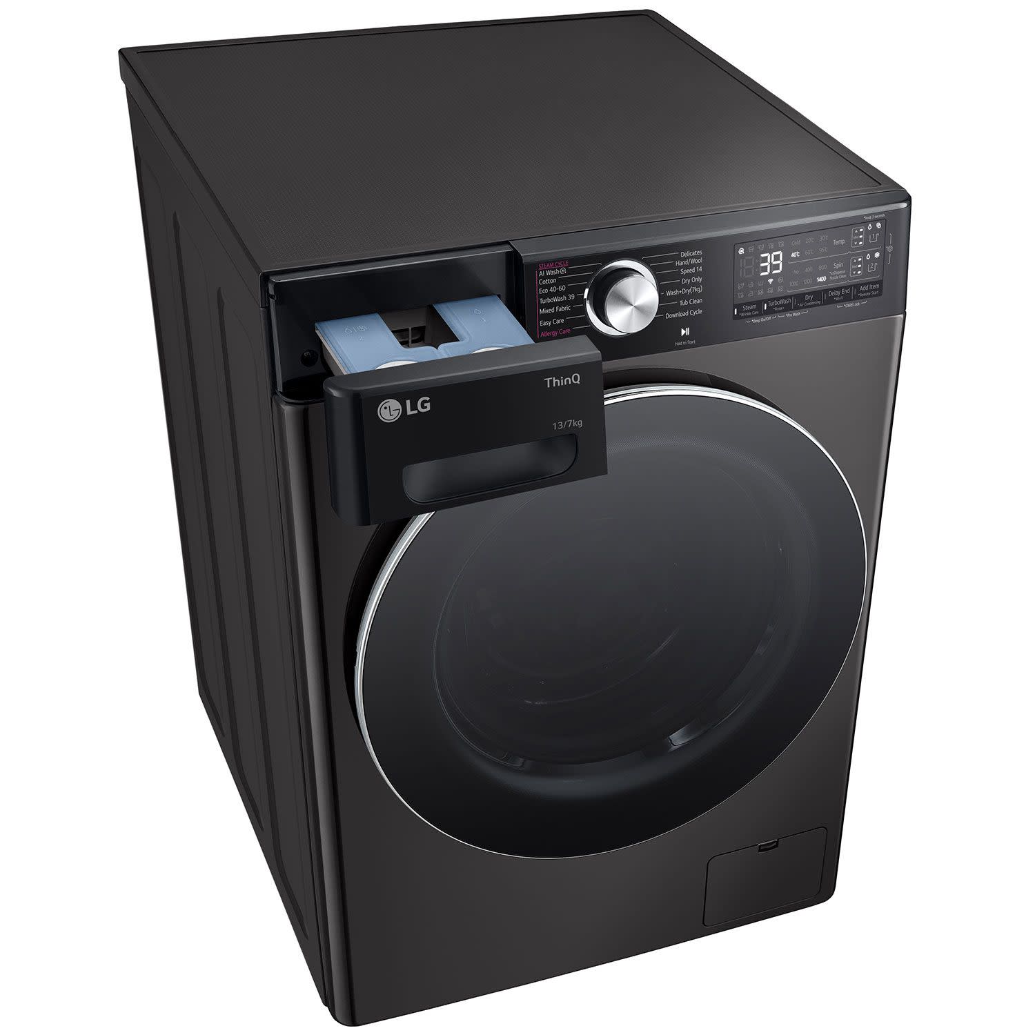 Εικόνα 9 του LG D4R9513TPBC Πλυντήριο-Στεγνωτήριο 13,00 kg / 7 kg