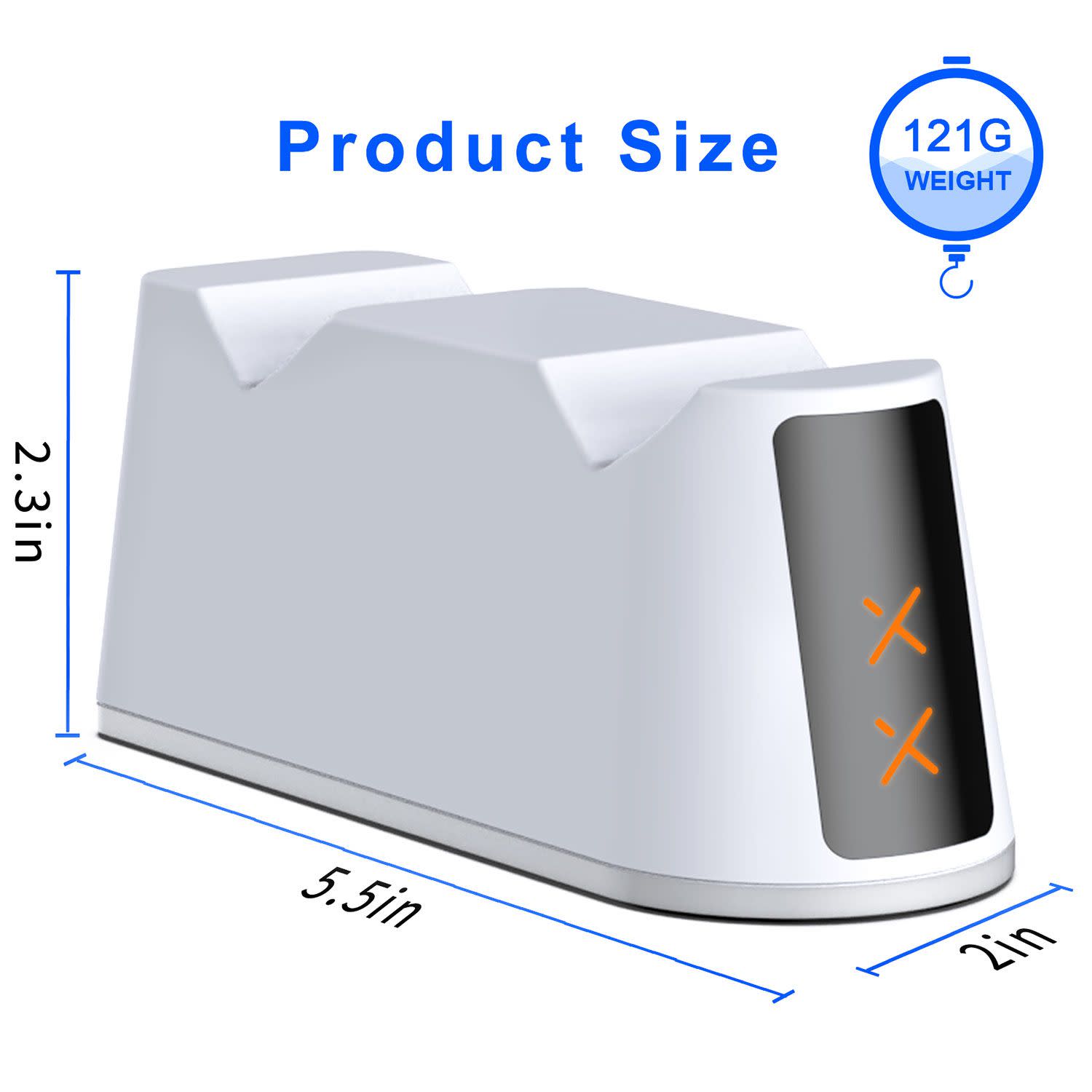 Εικόνα 3 του Turbo-X Διπλή Βάση Φόρτισης Για Χειριστήρια PS5
