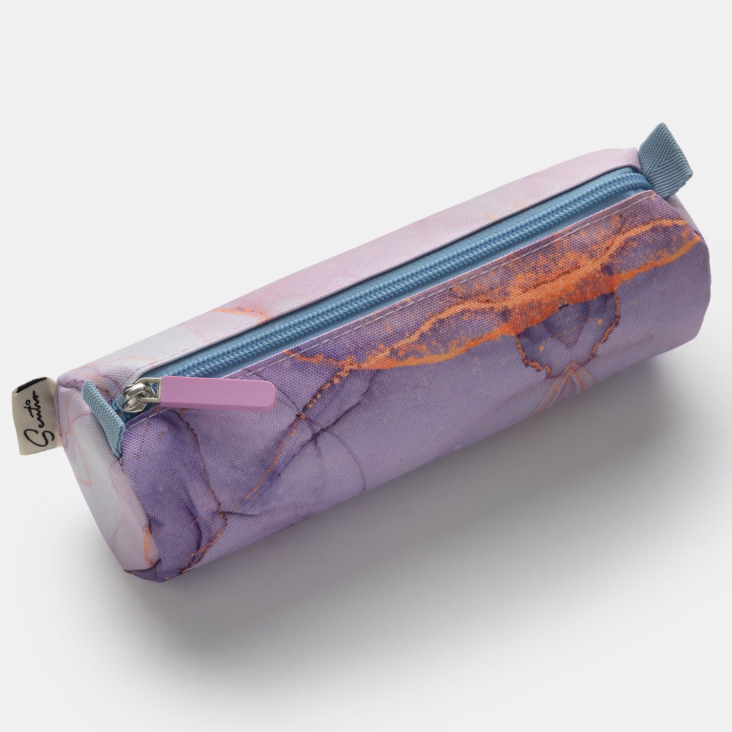 Κάνε κλικ για να δεις την εικόνα 1 του Sentio Κασετίνα Βαρελάκι Watercolor Blue