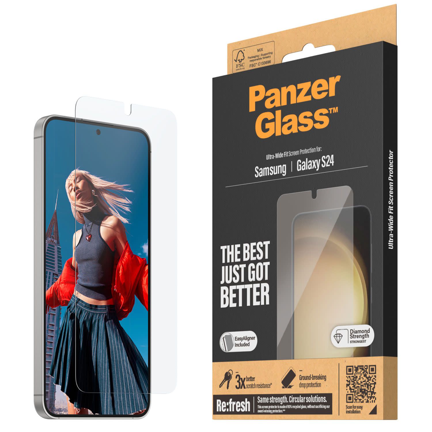PanzerGlass™ Samsung Galaxy S24
