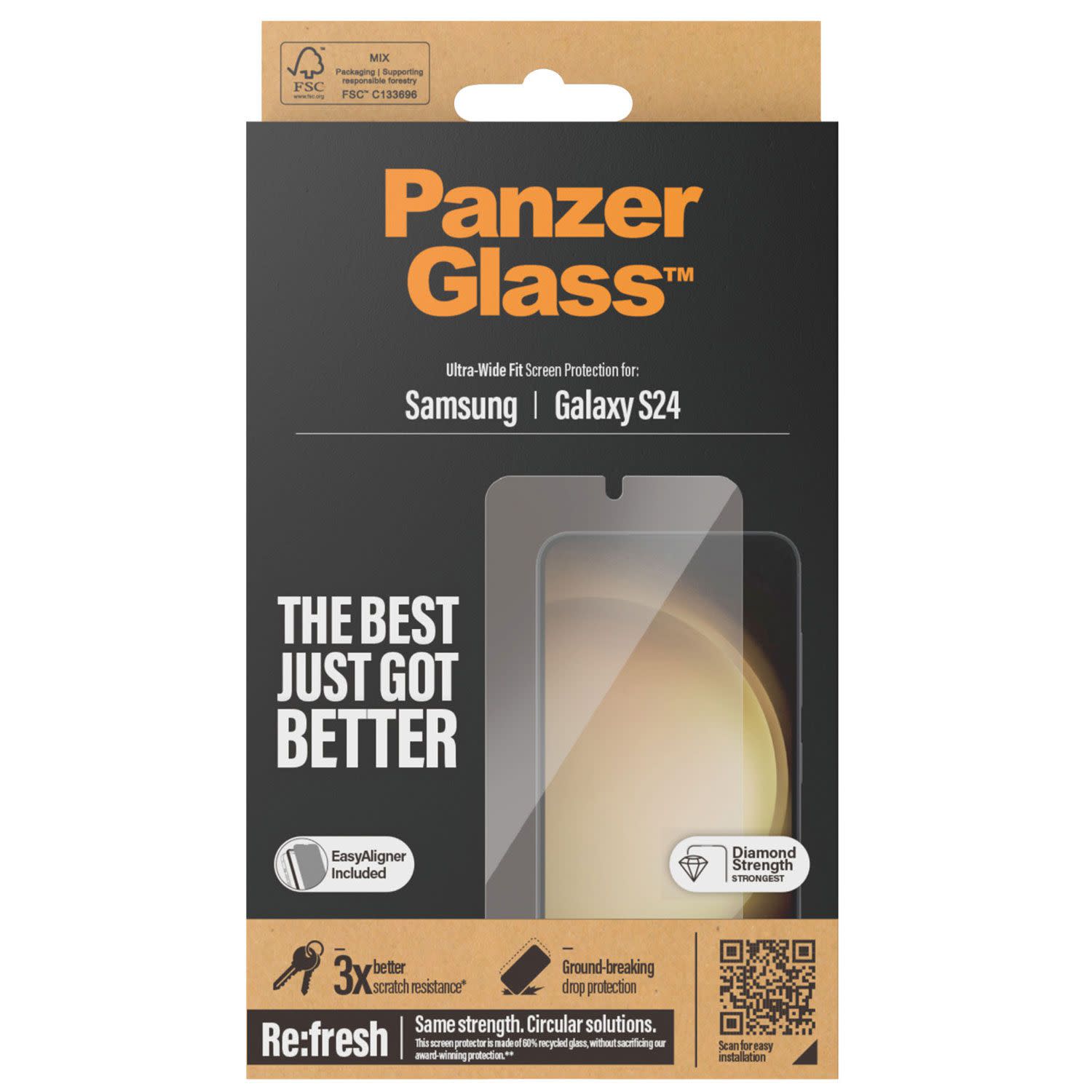 Κάνε κλικ για να δεις την εικόνα 4 του PanzerGlass™ Samsung Galaxy S24