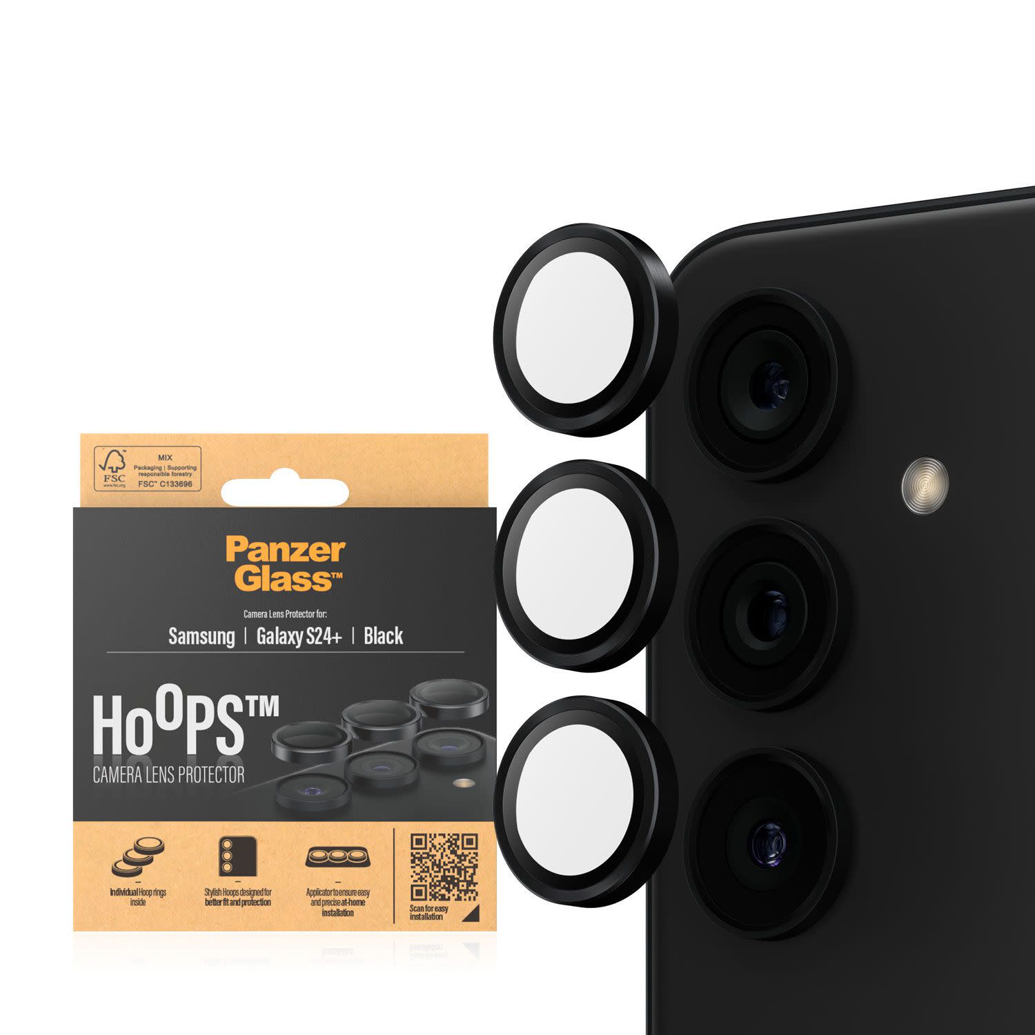 Κάνε κλικ για να δεις την εικόνα 1 του PanzerGlass™ Hoops Samsung S 24+