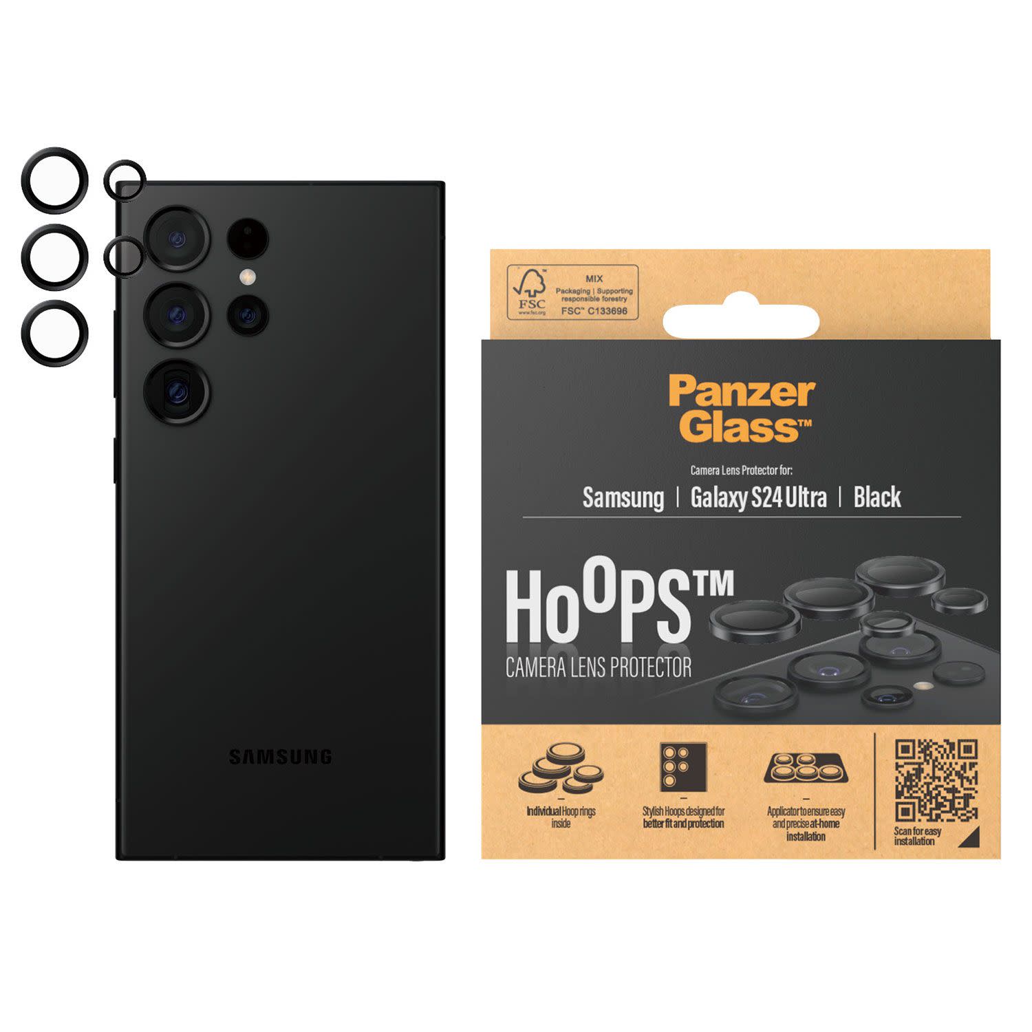 Εικόνα 3 του PanzerGlass™ Hoops Samsung S 24 Ultra