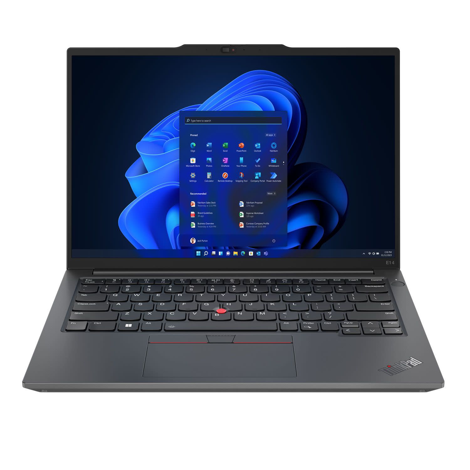 Lenovo ThinkPad E14 G5 Laptop 14" WUXGA IPS (Intel Core i7 1355U/24 GB/1 TB/Iris Xe Graphics/Windows 11 Pro)