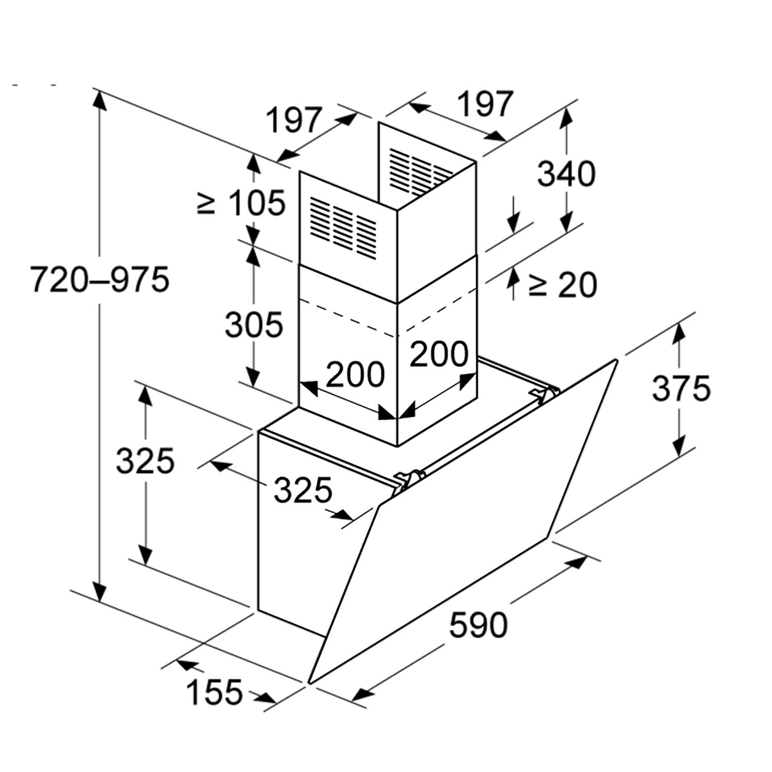 Εικόνα 6 του Pitsos PTI6E66G Απορροφητήρας Τζάκι