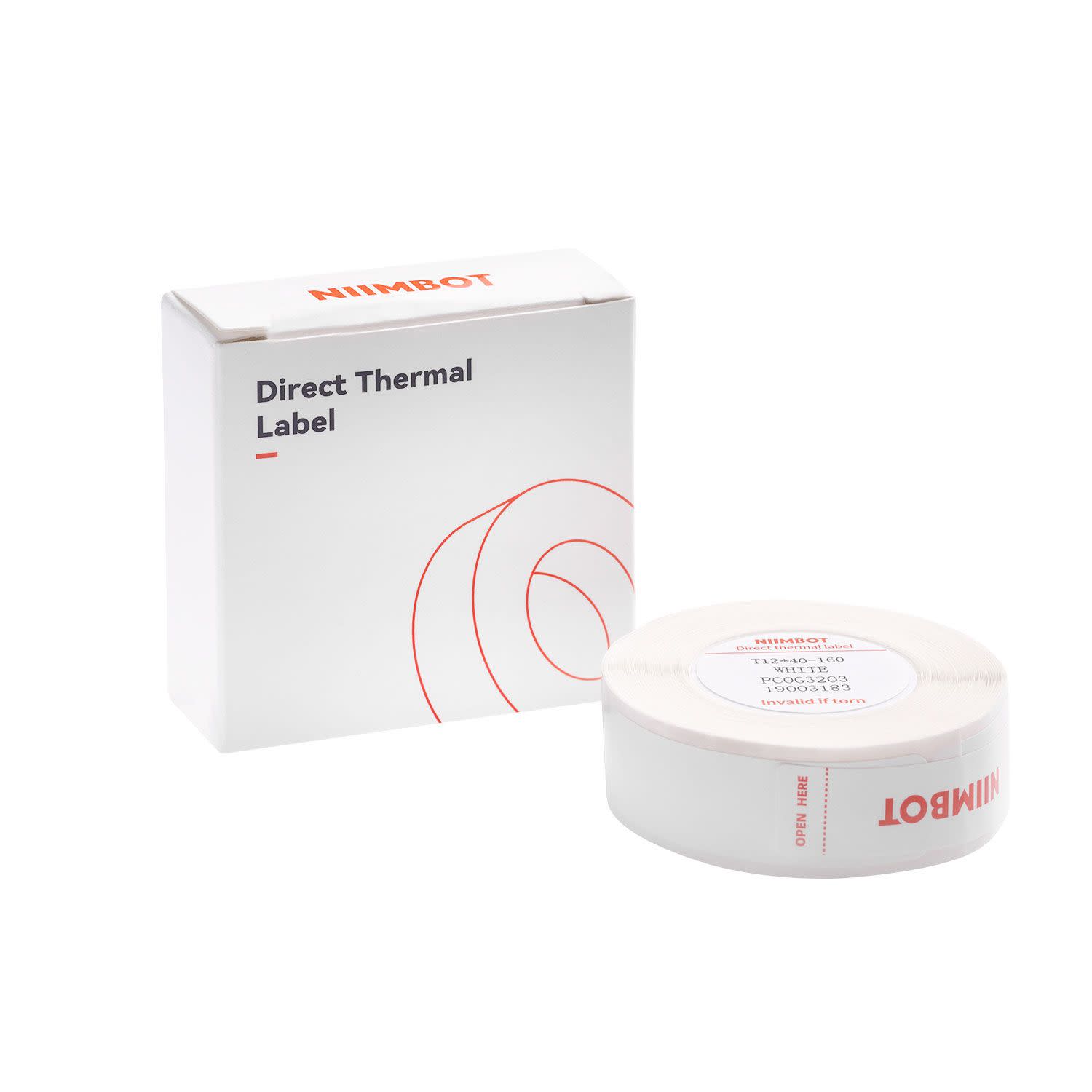 Εικόνα 4 του Niimbot Λευκές Ετικέτες 12x40mm 160τεμ. Ρολό
