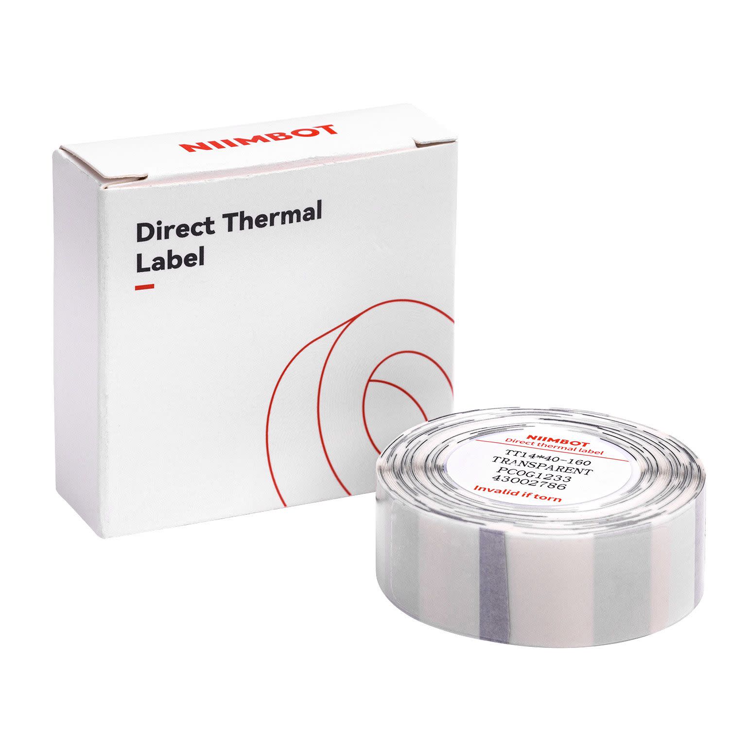 Εικόνα 4 του Niimbot Διάφανες Ετικέτες 14x40mm 160τεμ. Ρολό