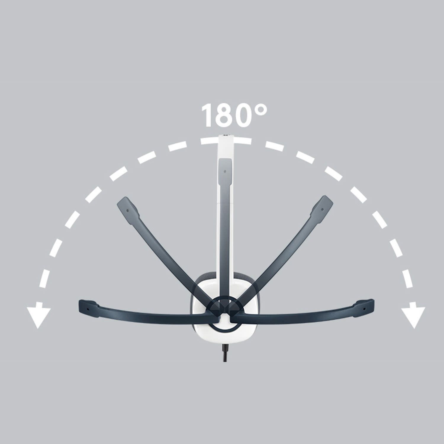 Εικόνα 4 του Logitech Headset H150 Cloud White