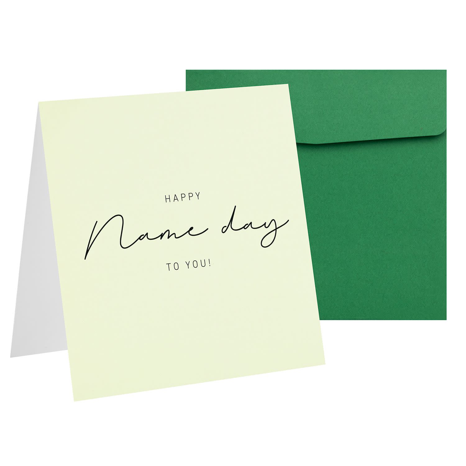 Sentio Ευχετήρια Κάρτα Name Day Mint