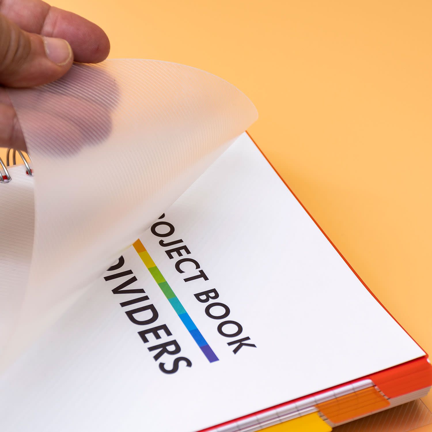 Εικόνα 4 του Pukka Τετράδιο Σπιράλ με 10 Χρωματιστά Διαχωριστικά 17x25 200 Φύλλα