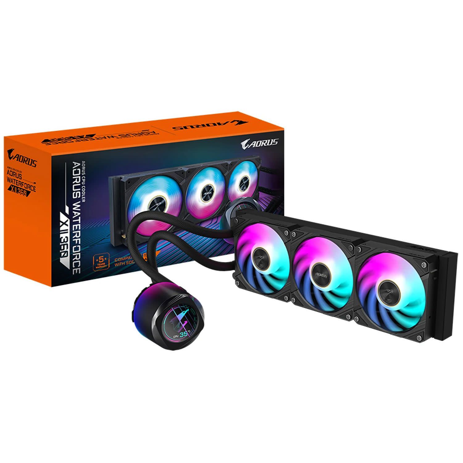 Εικόνα 2 του Gigabyte AORUS WATERFORCE X II 360