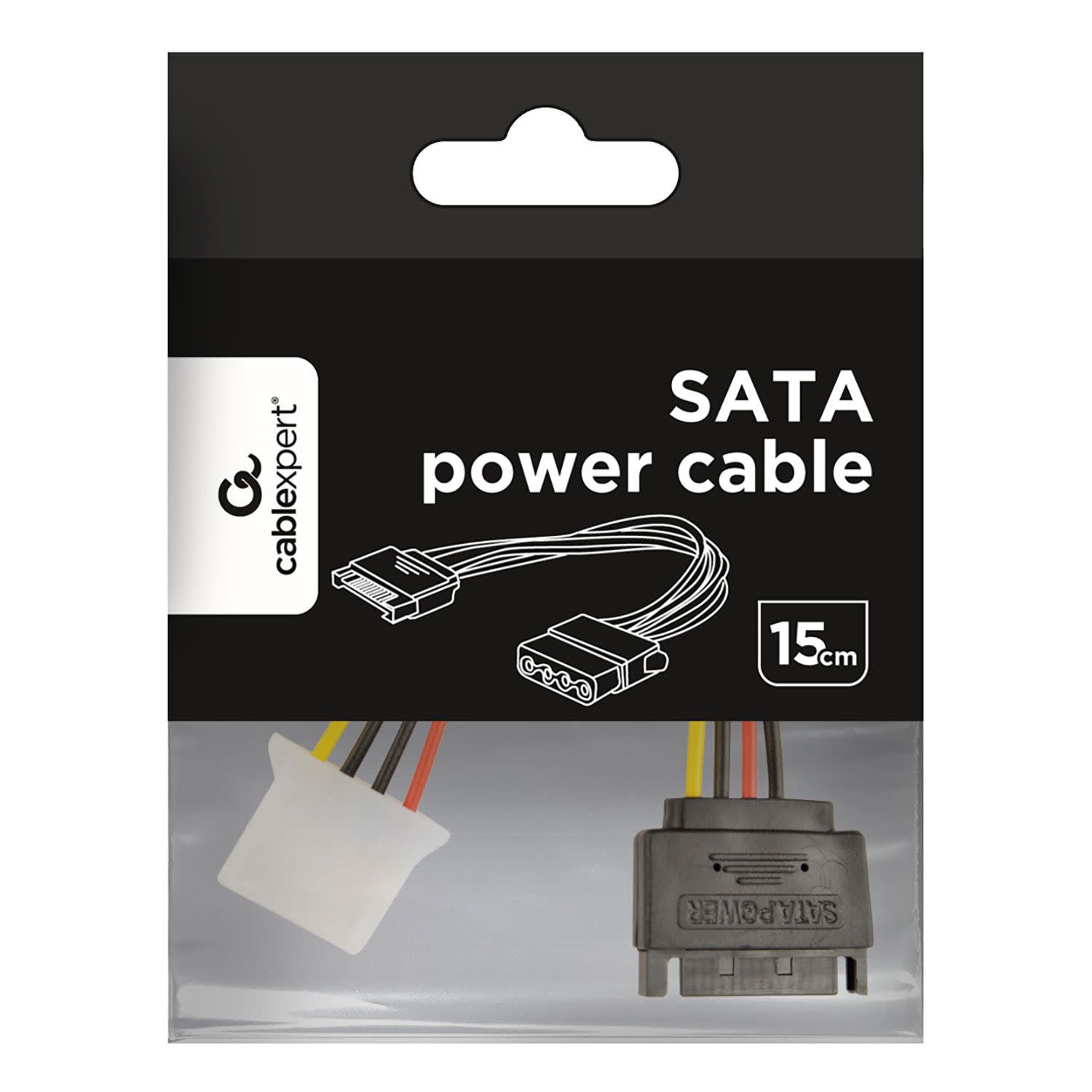 Εικόνα 2 του Cablexpert Καλώδιο SATA Molex 4Pin M/F