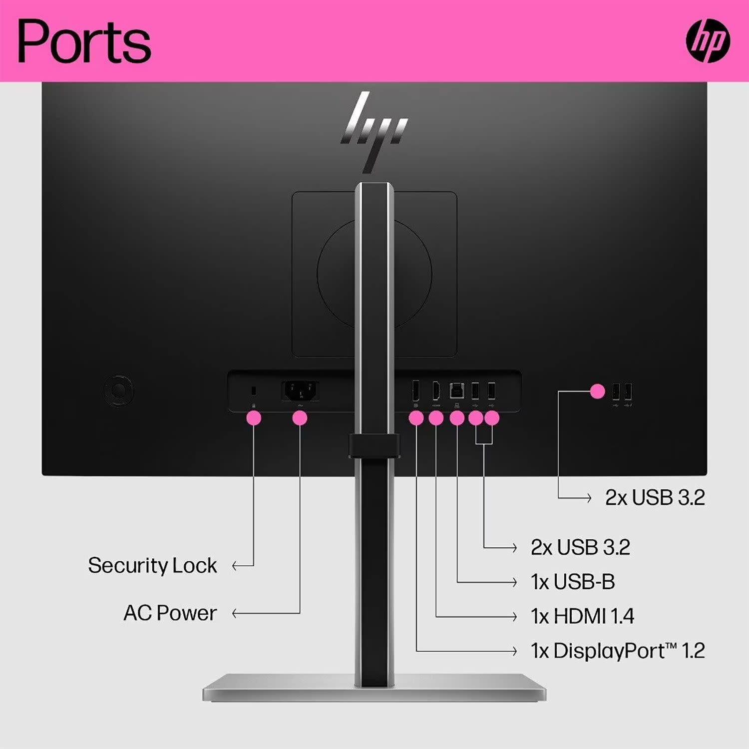 Εικόνα 4 του HP Monitor 23.8" E24t G5 FHD