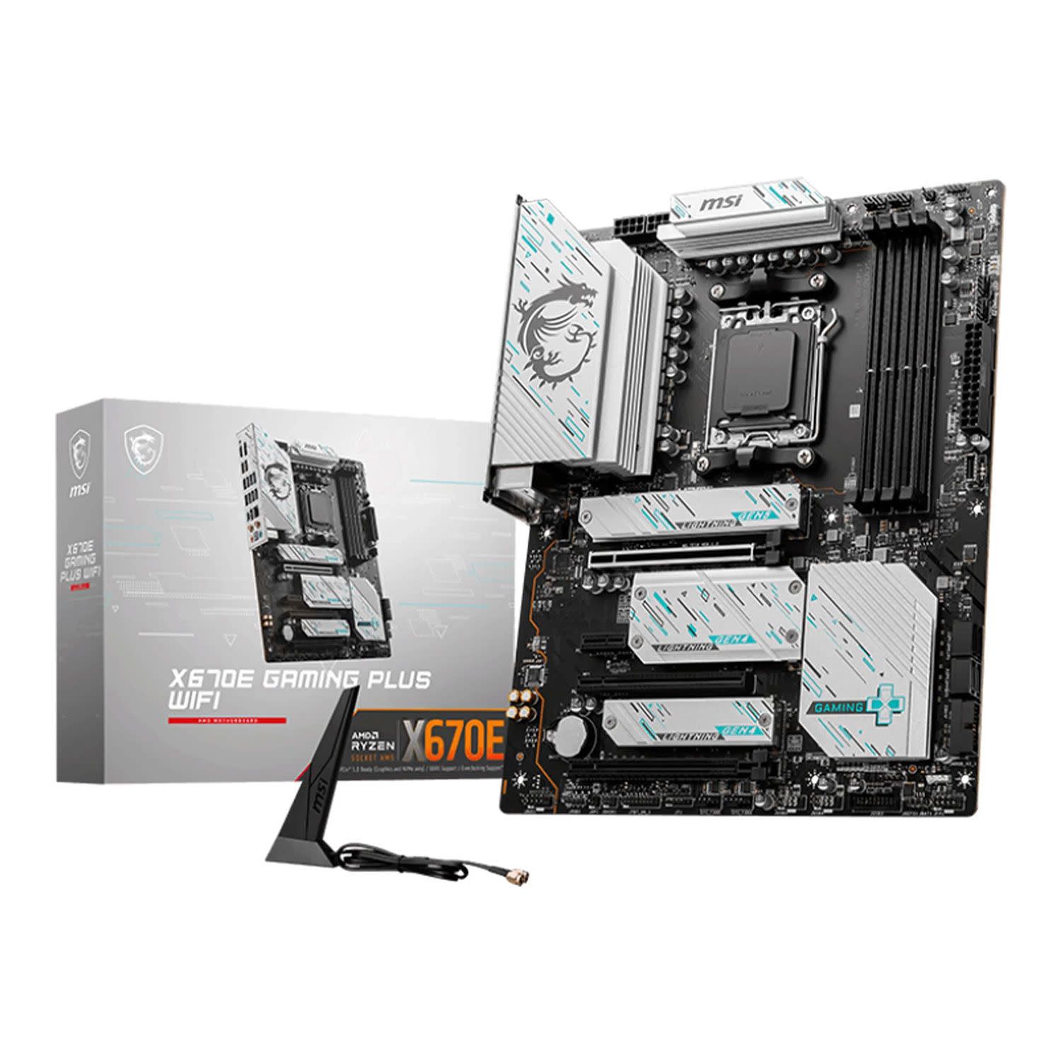 Κάνε κλικ για να δεις την εικόνα 1 του MSI Motherboard X670E GAMING PLUS WIFI (X670/AM5/DDR5)