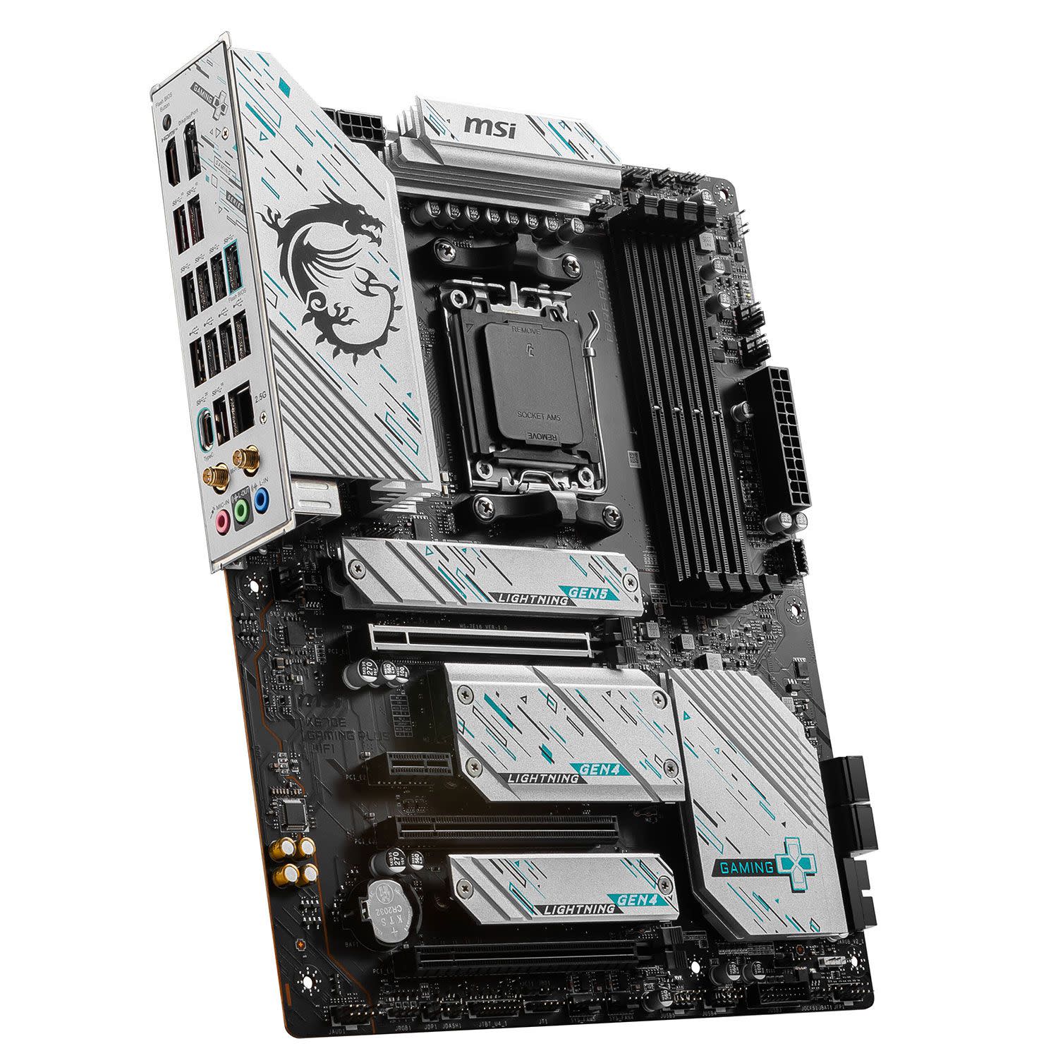 Κάνε κλικ για να δεις την εικόνα 2 του MSI Motherboard X670E GAMING PLUS WIFI (X670/AM5/DDR5)