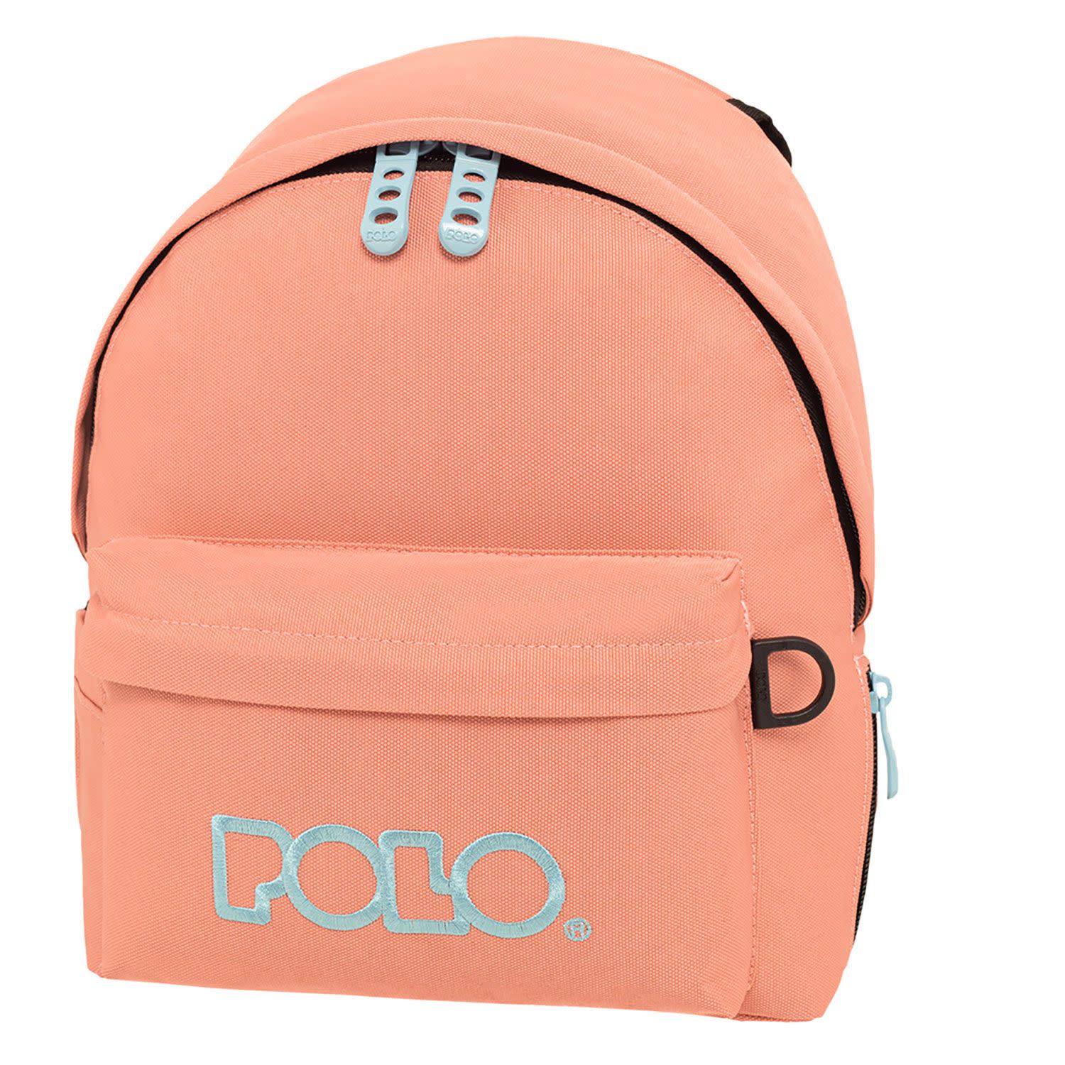 Polo Τσάντα Πλάτης Original Mini Σωμόν-Κυανό