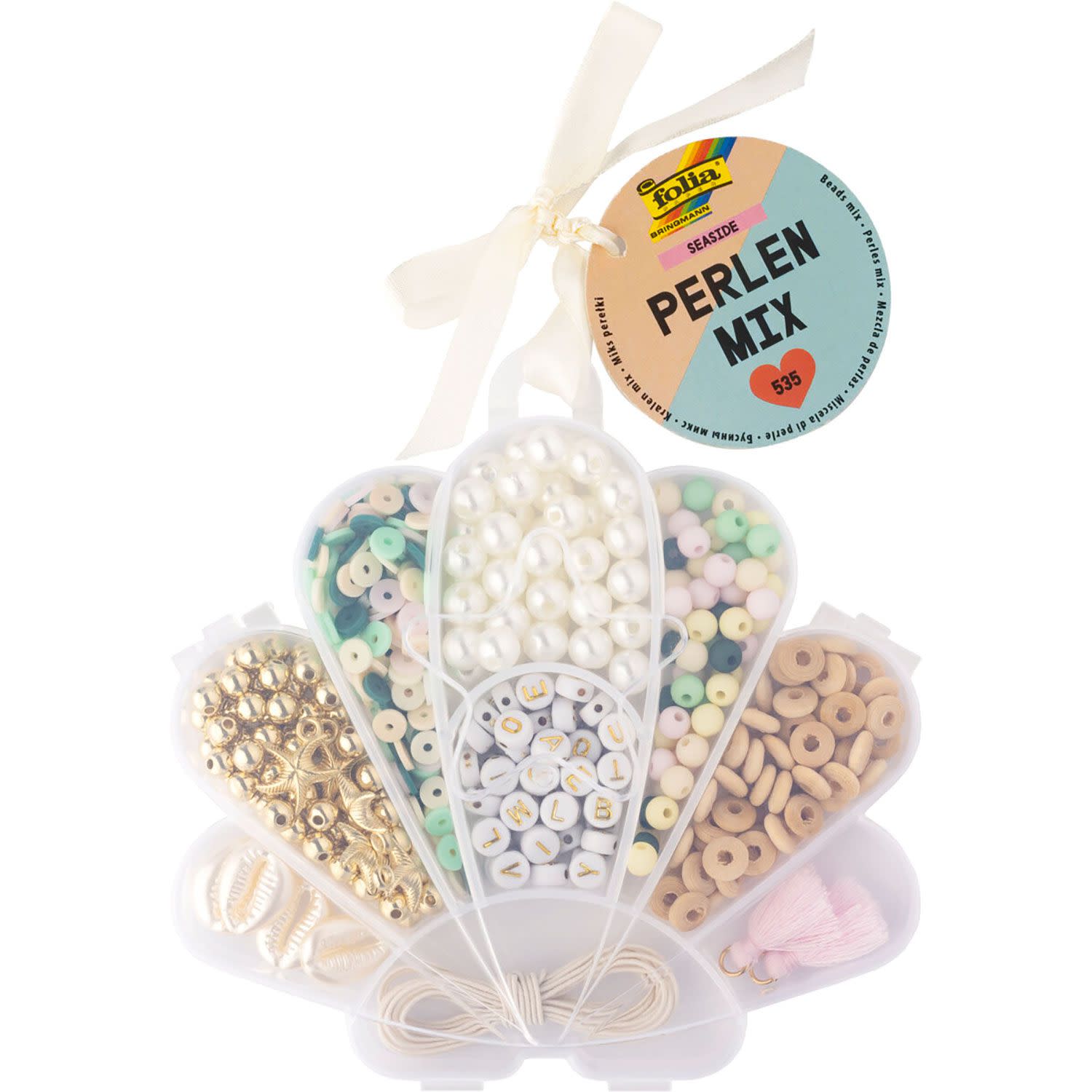 Εικόνα 1 του Folia Χάντρες Seaside 535τεμ.