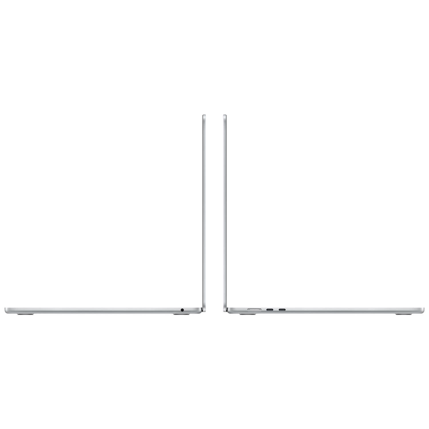 Εικόνα 3 του Apple MacBook Air M3 Silver 512GB Laptop 15.3" Liquid Retina ( M3/8 GB/512 GB/10 Core GPU/macOS)