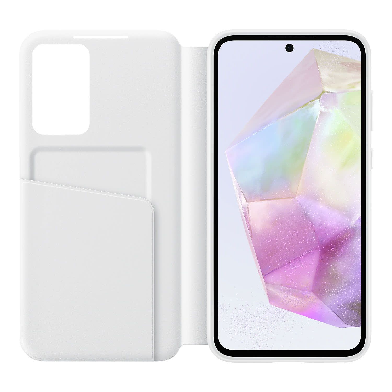 Εικόνα 4 του Samsung Θήκη Smart View Wallet για Samsung Galaxy A35, Λευκή