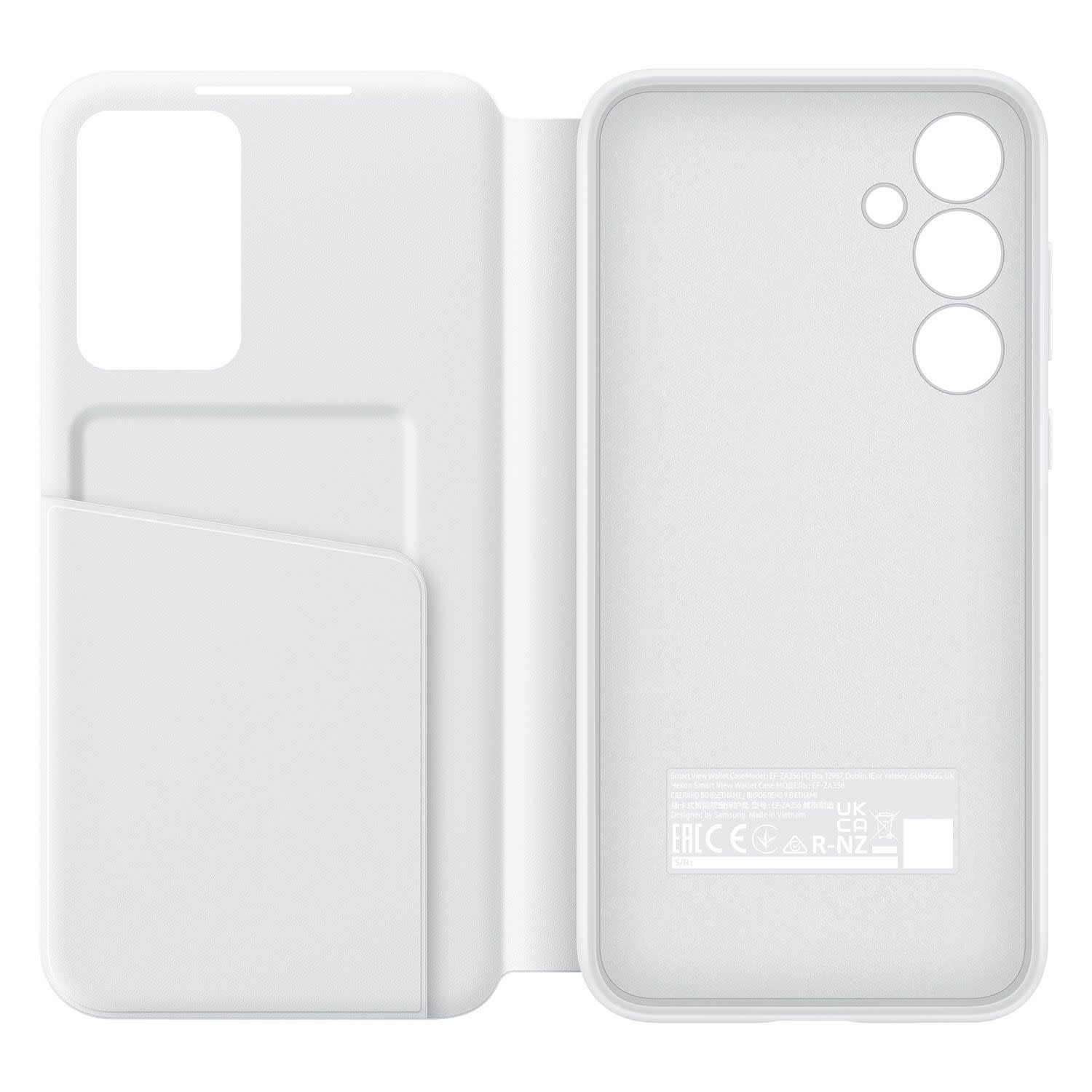 Εικόνα 5 του Samsung Θήκη Smart View Wallet για Samsung Galaxy A35, Λευκή