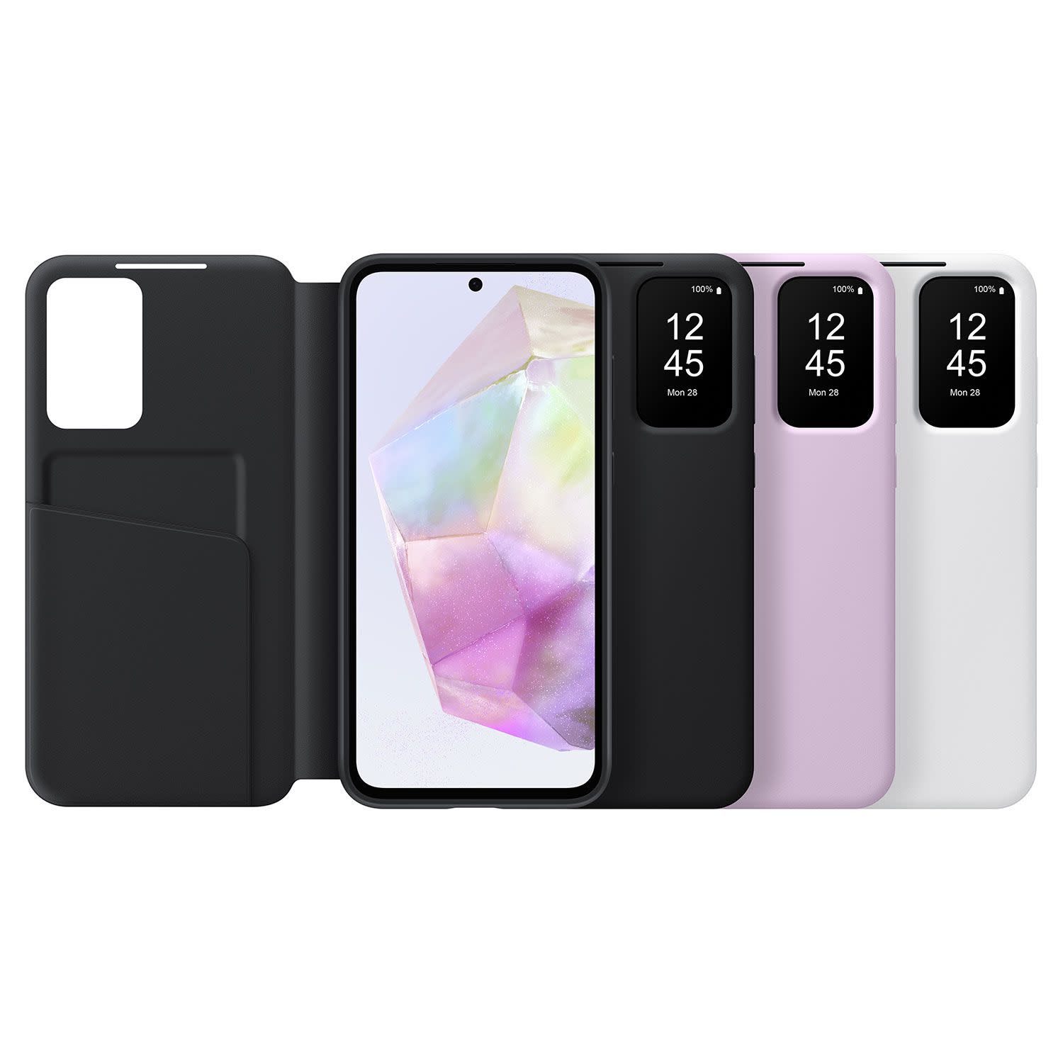 Εικόνα 6 του Samsung Θήκη Smart View Wallet για Samsung Galaxy A35, Λευκή