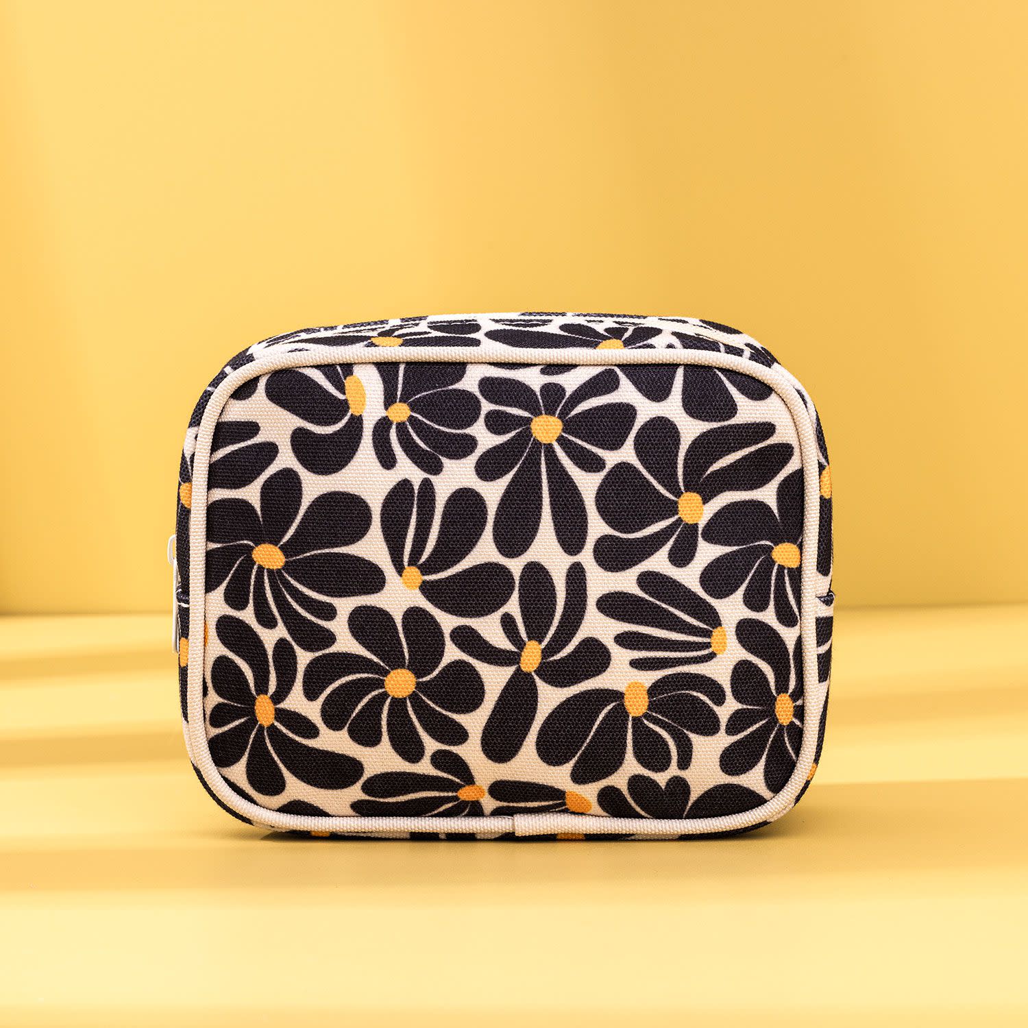 Εικόνα 1 του Sentio Τσαντάκι Με Μαύρα Λουλούδια