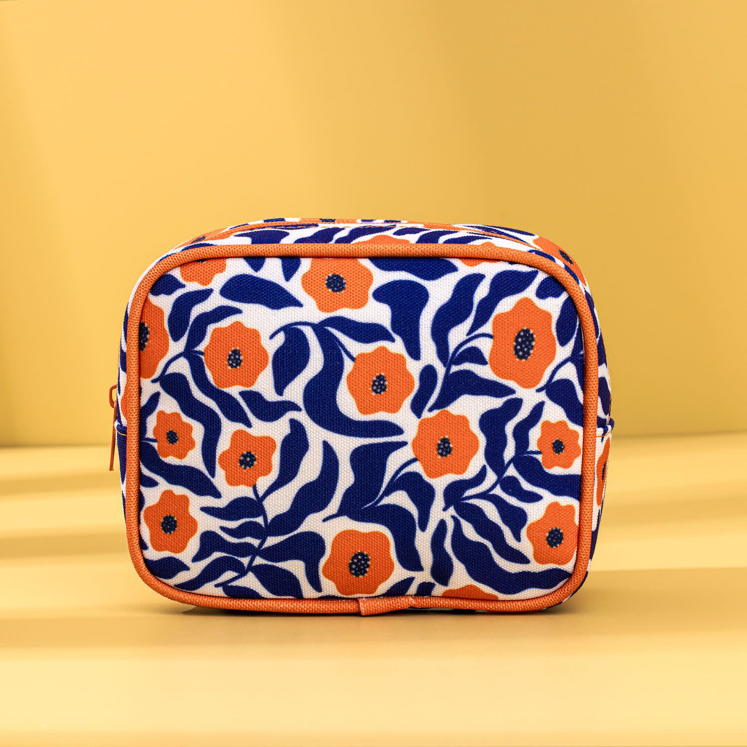 Εικόνα 1 του Sentio Τσαντάκι Με Λουλούδια Πορτοκαλί - Μπλε