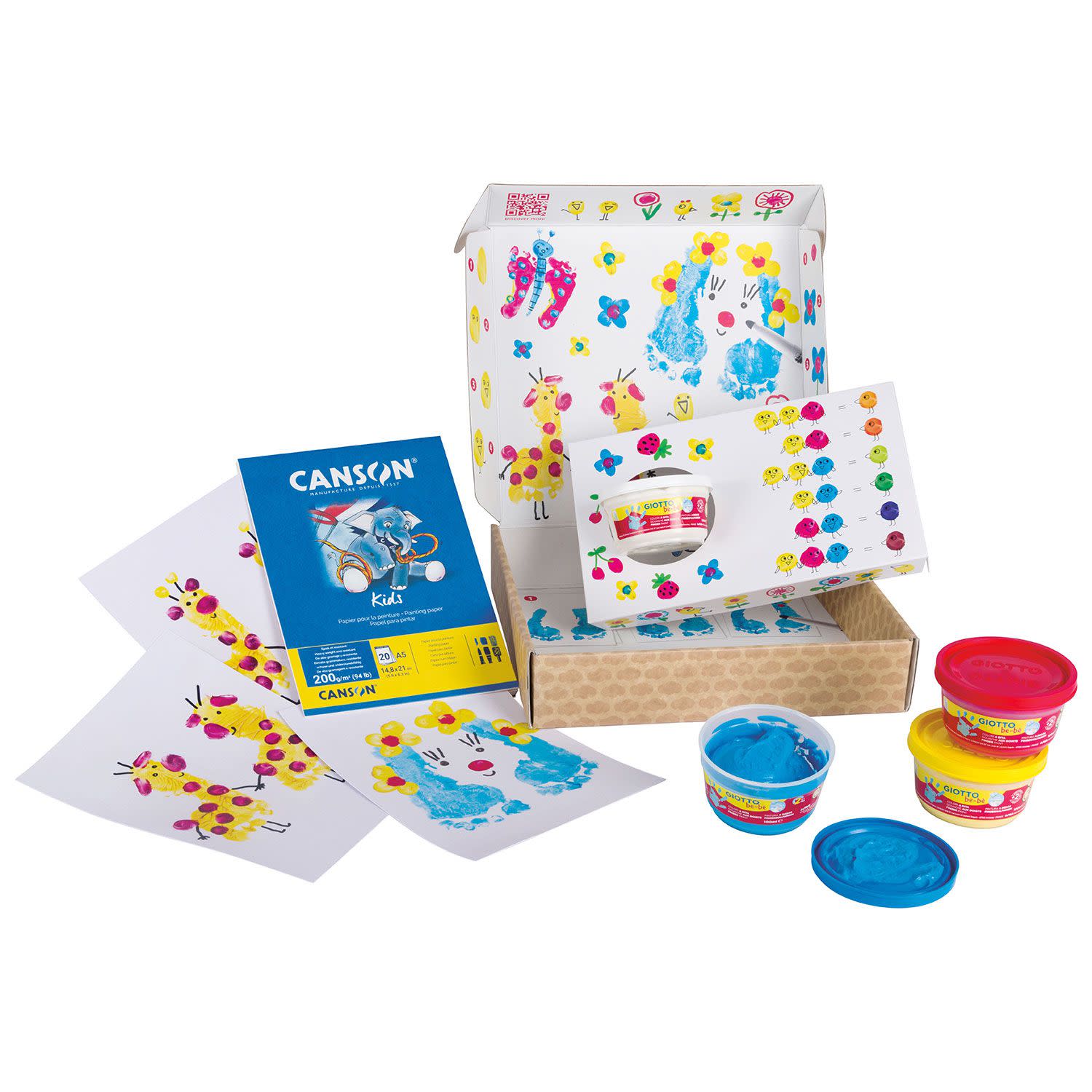 Εικόνα 2 του Giotto Σετ Ζωγραφικής ''My Little Feet'' Be-Be 5τεμ.