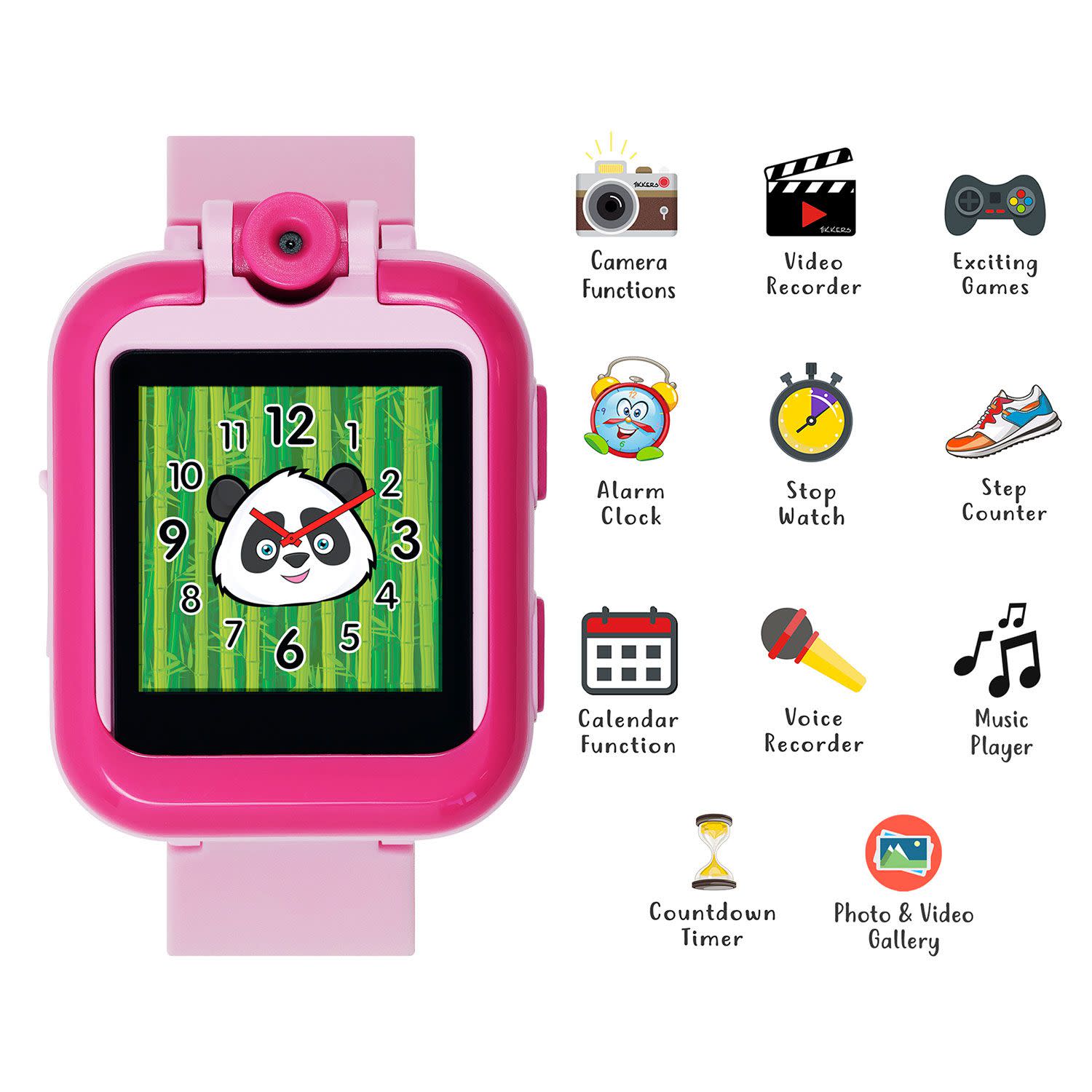 Εικόνα 4 του Παιδικό Tikkers Smartwatch + Headphone Pink