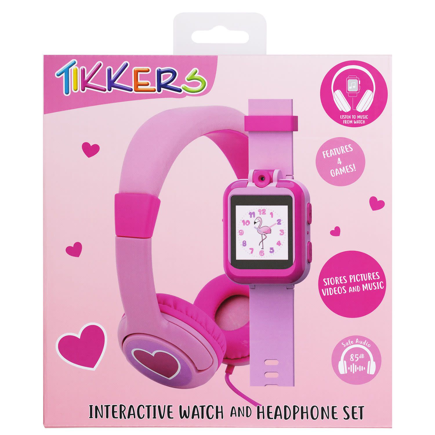 Εικόνα 8 του Παιδικό Tikkers Smartwatch + Headphone Pink